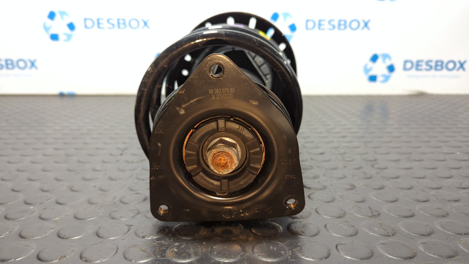 Recambio de AMORTIGUADOR DELANTERO DERECHO para OPEL CORSA F * ZK01 referencia OEM IAM 9834850080 - ROJO 3