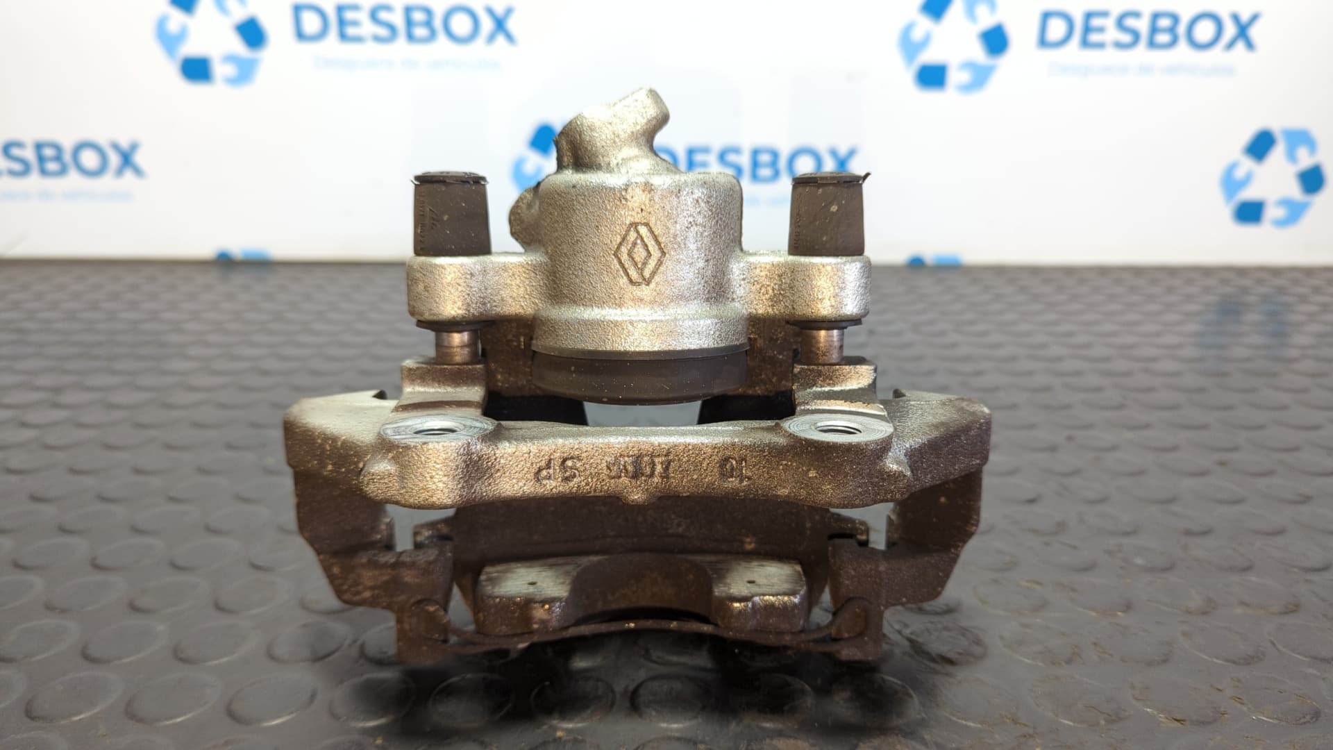 Recambio de PINZA DE FRENO DELANTERA IZQUIERDA para RENAULT CLIO IV 1.2 D4F D7  referencia OEM IAM 410005114R - BLANCO 4