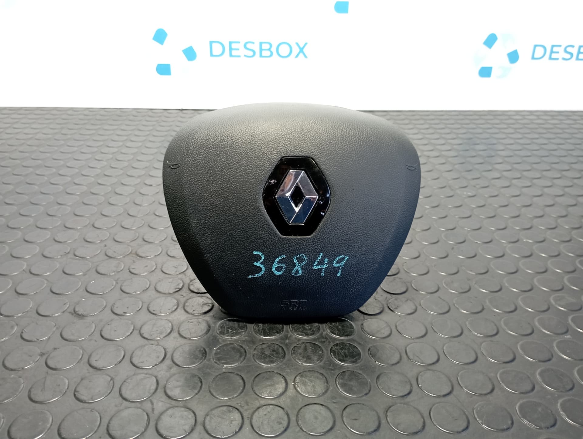 Recambio de AIRBAG DELANTERO IZQUIERDO para RENAULT CLIO IV 1.2 D4F D7  referencia OEM IAM 6198866 - BLANCO