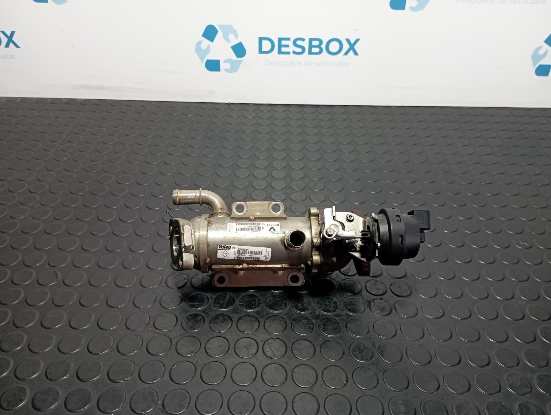 Recambio de ENFRIADOR EGR para RENAULT LAGUNA III Authentique M9RG7 referencia OEM IAM H8200340616 - NEGRO
