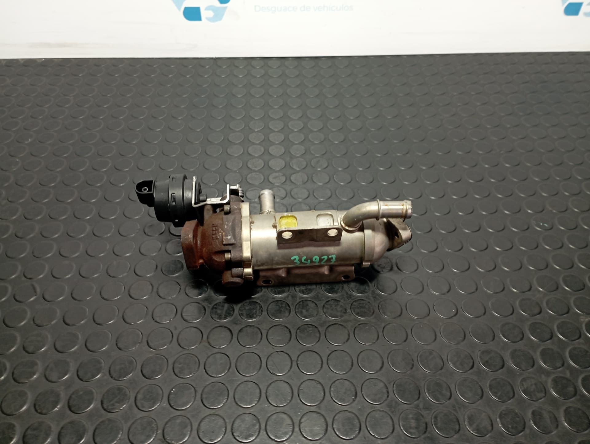 Recambio de ENFRIADOR EGR para RENAULT LAGUNA III Authentique M9RG7 referencia OEM IAM H8200340616 - NEGRO 4