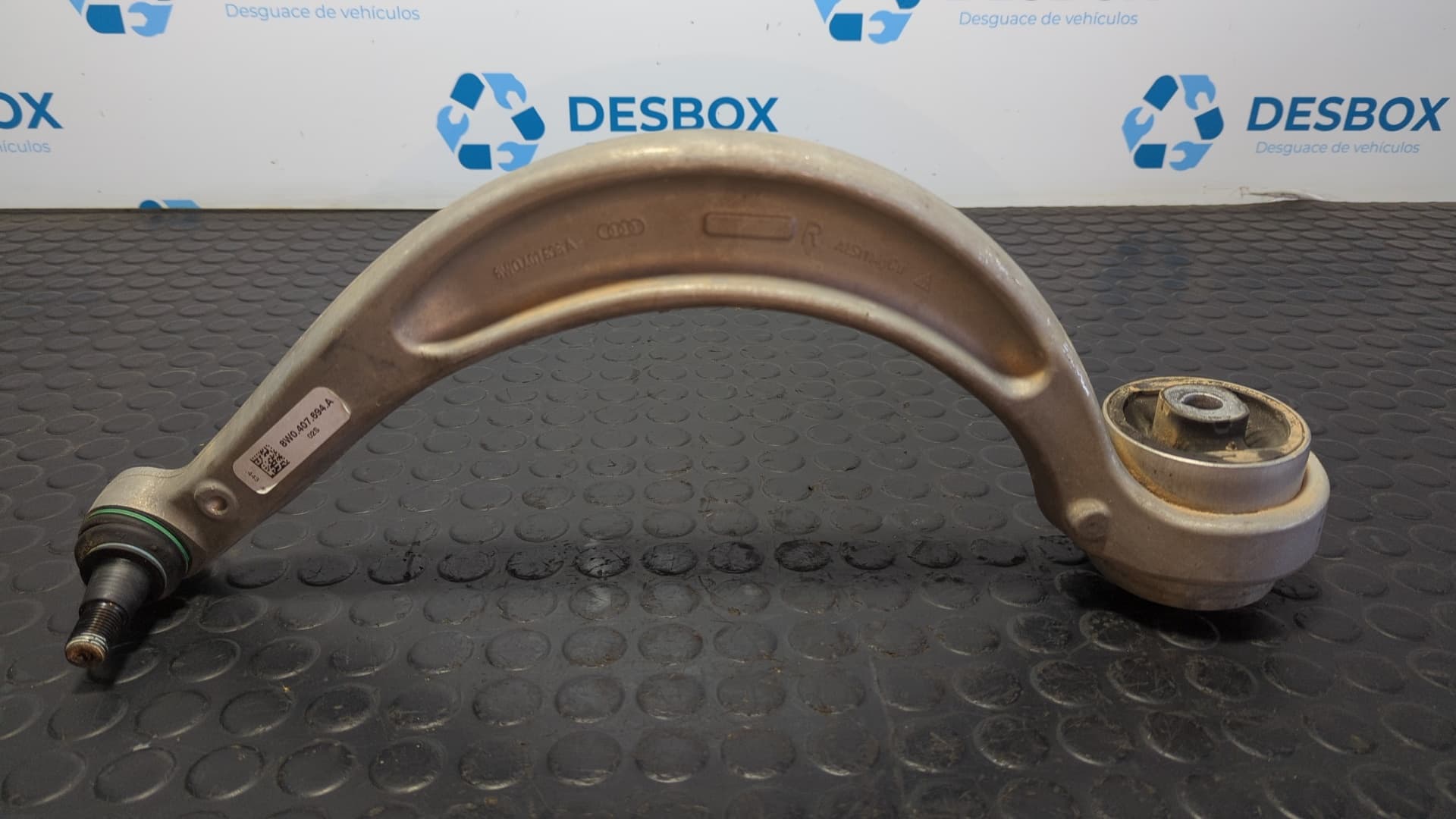 Recambio de BRAZO DERECHO INFERIOR DELANTERO para AUDI A4 BERLINA (8W2) 2.0 TDI DEUA referencia OEM IAM 8W0407694A - BLANCO
