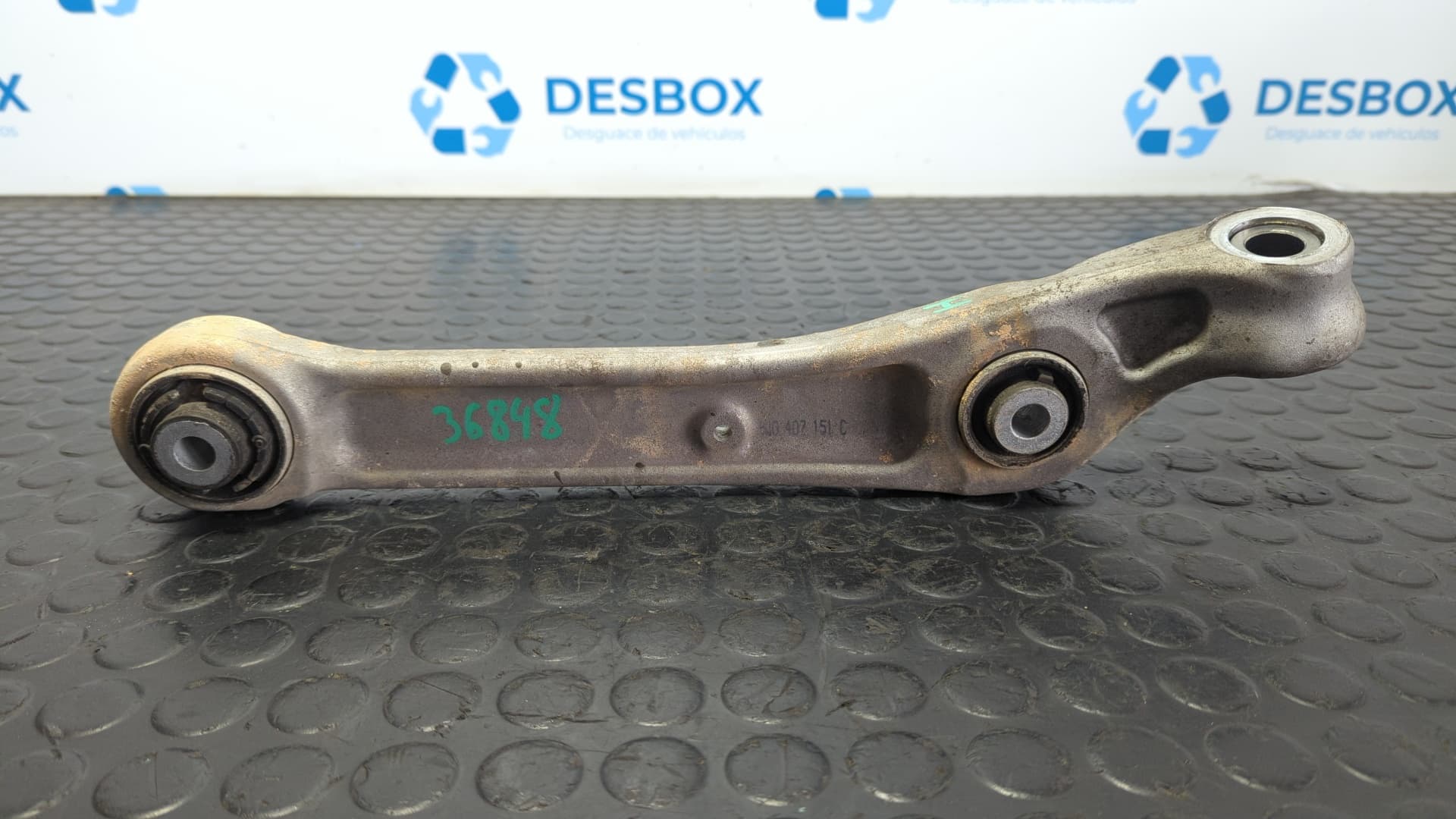 Recambio de BRAZO IZQUIERDO INFERIOR DELANTERO para AUDI A4 BERLINA (8W2) 2.0 TDI DEUA referencia OEM IAM 8W0407155A - BLANCO 2
