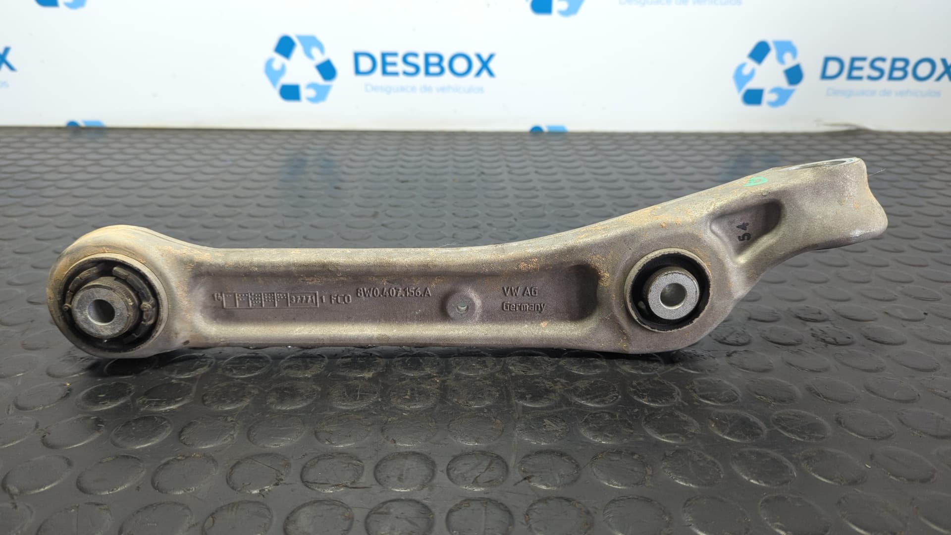 Recambio de BRAZO DERECHO INFERIOR DELANTERO para AUDI A4 BERLINA (8W2) 2.0 TDI DEUA referencia OEM IAM 8W0407156A - BLANCO