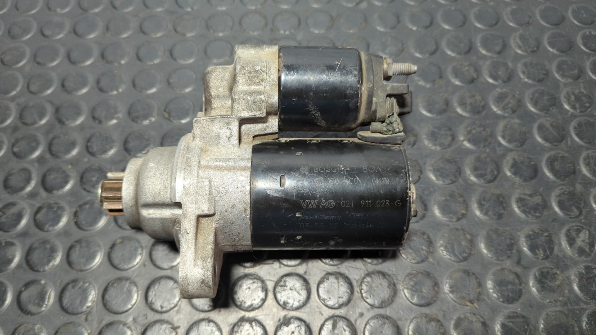 Recambio de MOTOR ARRANQUE para VOLKSWAGEN POLO (9N1) AZQ referencia OEM IAM 02T911023G 2