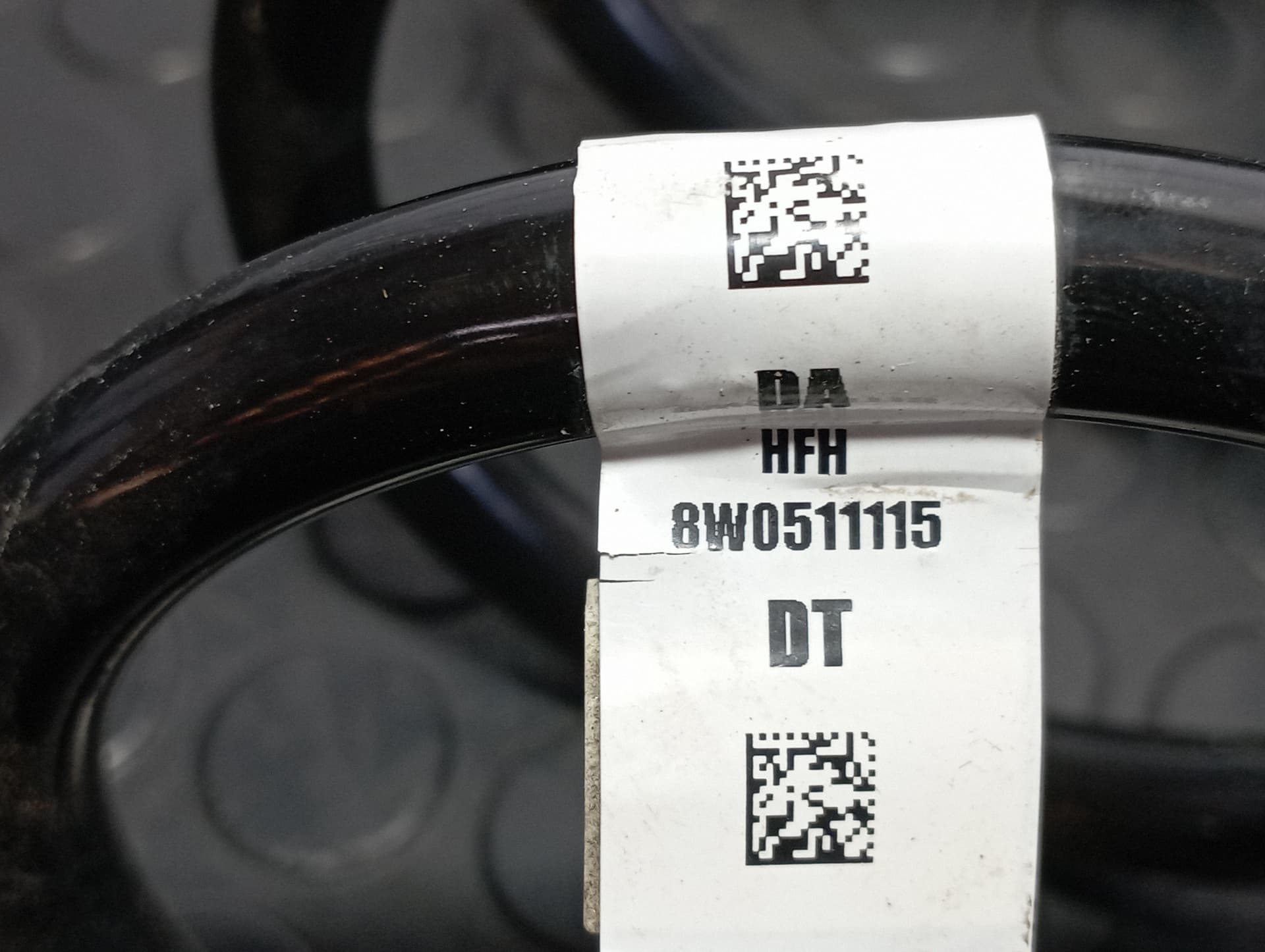 Recambio de JUEGO MUELLES TRASEROS para AUDI A4 BERLINA (8W2) 2.0 TDI DEUA referencia OEM IAM 8W0511115 - BLANCO 4