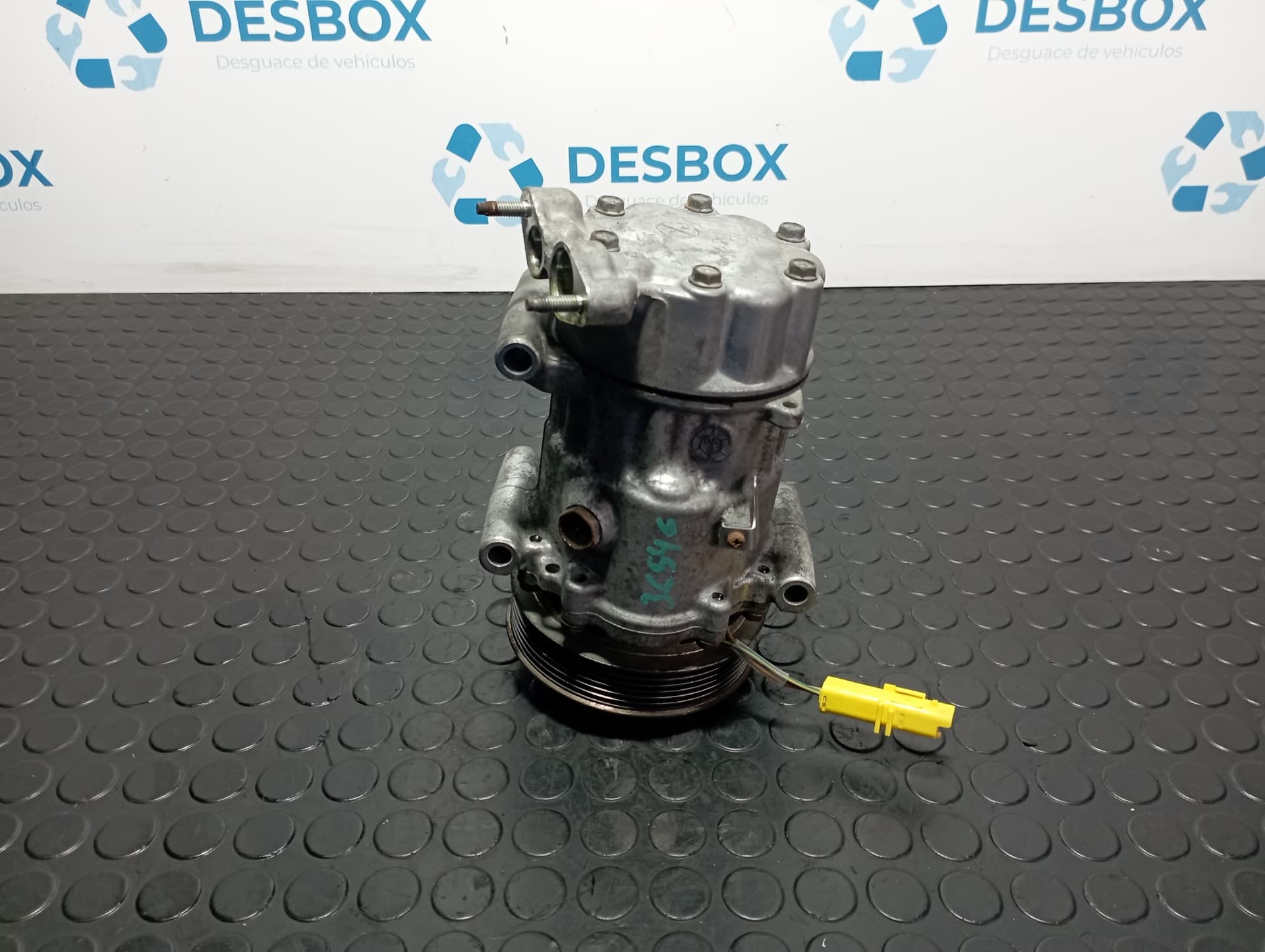 Recambio de COMPRESOR AIRE ACONDICIONADO para CITROEN C2 8HZ referencia OEM IAM 9655191680 - NEGRO 5
