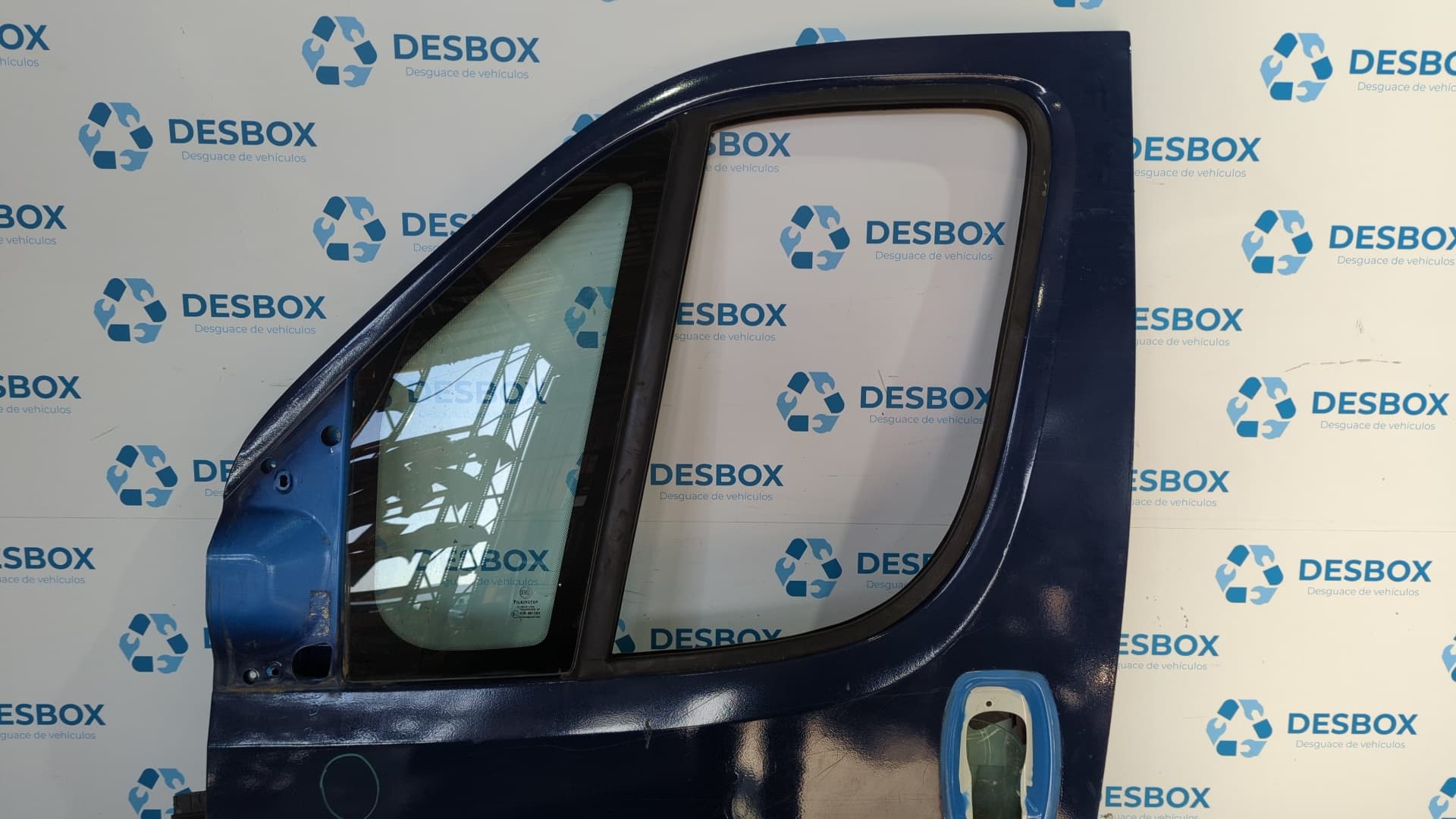 Recambio de PUERTA DELANTERA IZQUIERDA para PEUGEOT BOXER CAJA CERR. TECHO ELEVADO (BAT.3450)(335)(2007 =>) 4HU - AZUL 5