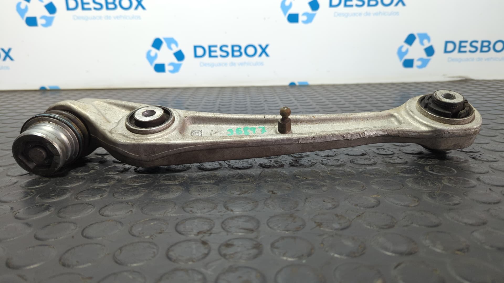 Recambio de BRAZO IZQUIERDO SUPERIOR DELANTERO para AUDI Q5 (8R) Q5 2.0 TDI CGL referencia OEM IAM 8K0407155C - NEGRO 3