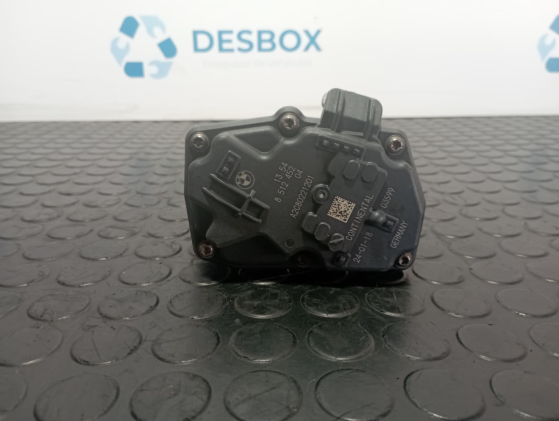 Recambio de CAJA MARIPOSA para BMW SERIE X1 (F48) X1 SDRIVE 18D B47C20A referencia OEM IAM A2C80221201 - BLANCO 4