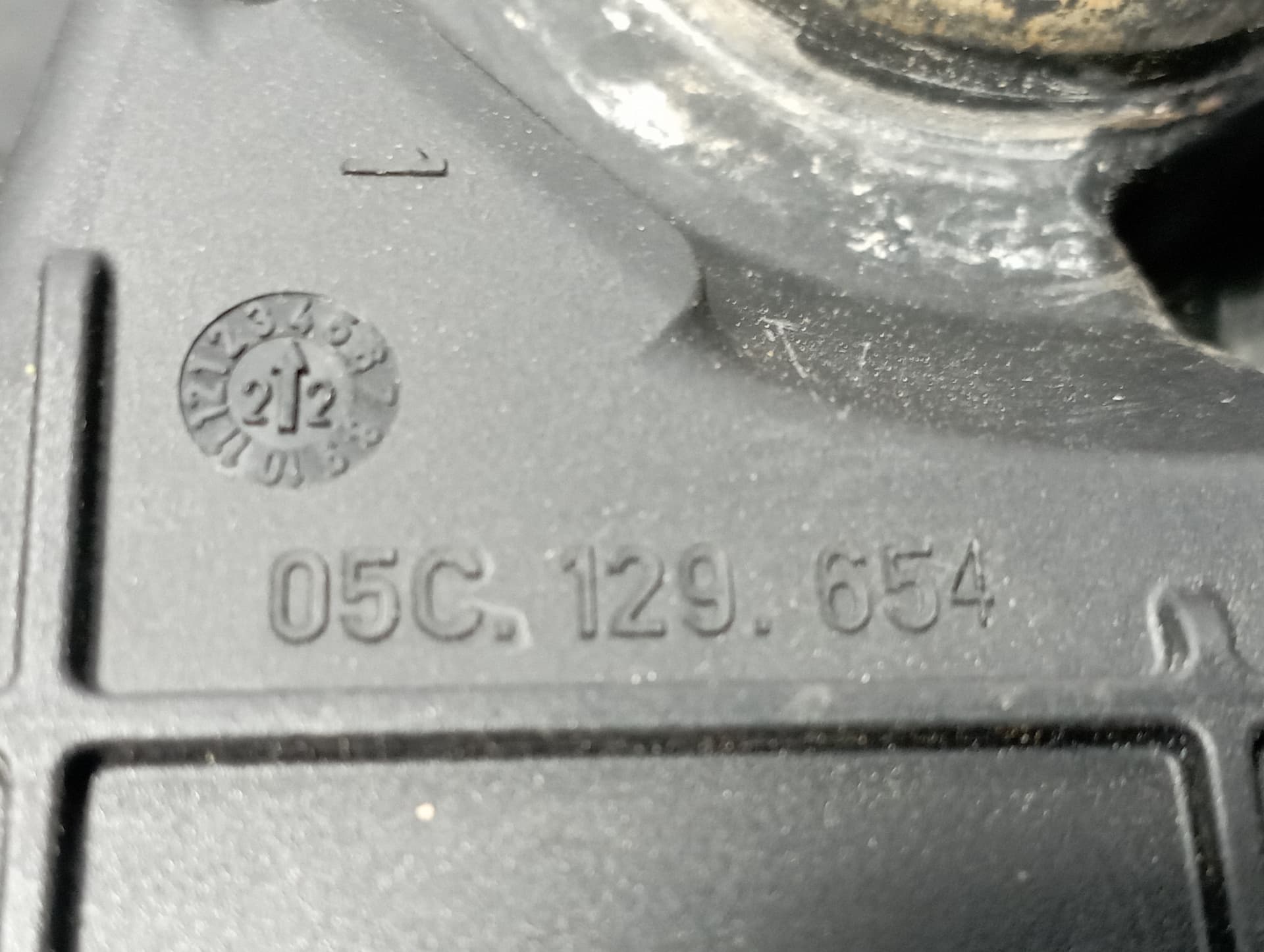 Recambio de TUBO ASPIRACION ADMISION para VOLKSWAGEN POLO VI (AE1) * DLAC referencia OEM IAM 05C129654 - BLANCO 3