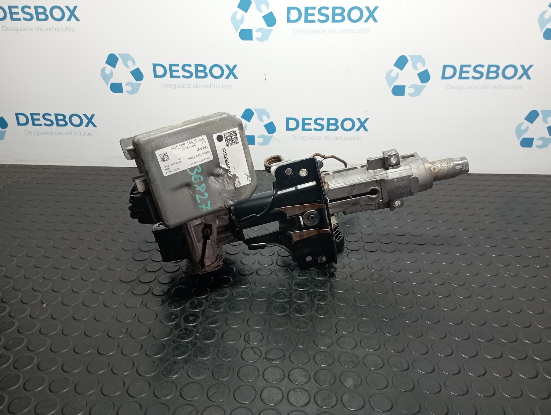 Recambio de COLUMNA DIRECCION para VOLKSWAGEN POLO VI (AE1) * DLAC referencia OEM IAM 2Q1423510BE - BLANCO 2