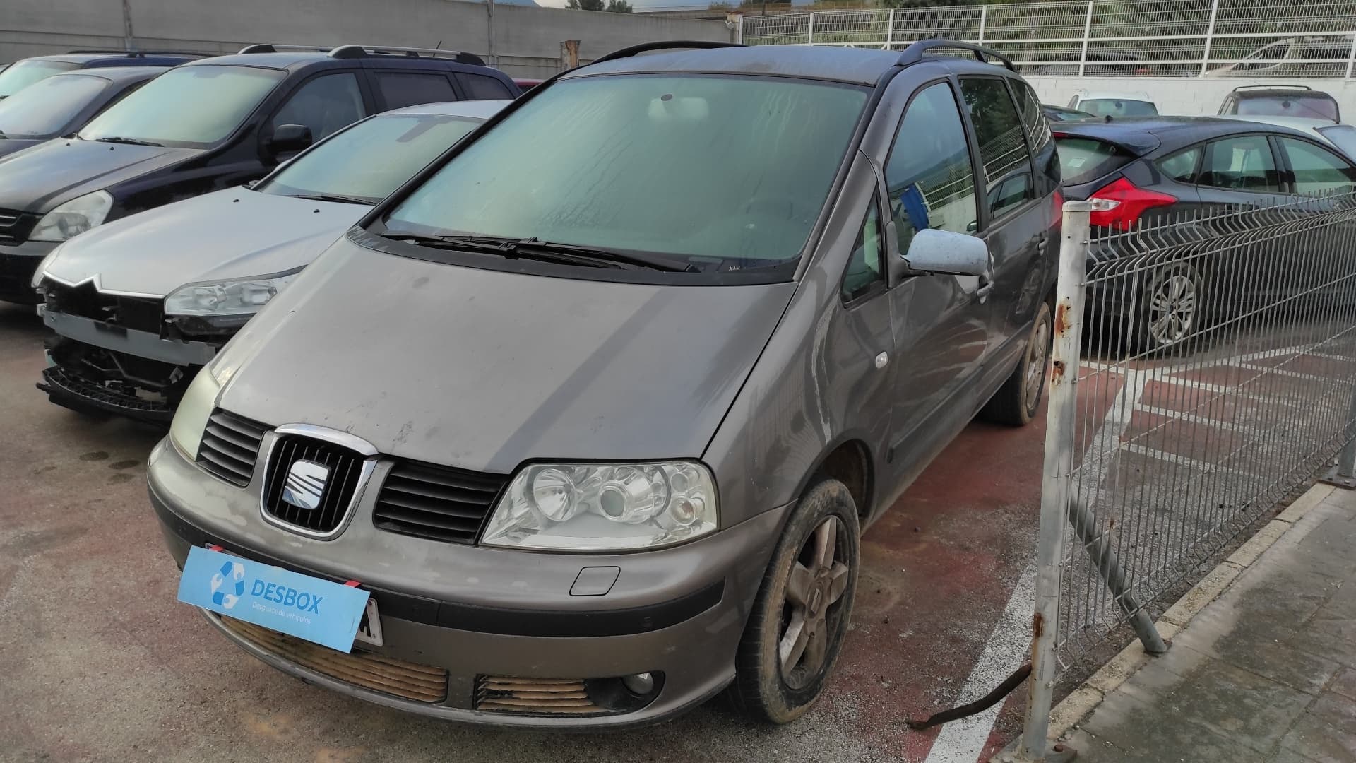 Recambio de CREMALLERA DIRECCION para SEAT ALHAMBRA (7V9) 1.9 TDI ASZ - GRIS 4