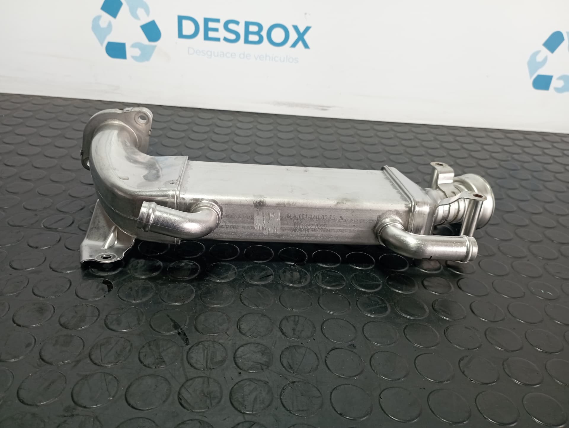 Recambio de ENFRIADOR EGR para MERCEDES-BENZ CLASE A (W176) 2.2 651930 referencia OEM IAM A6511400575 - BLANCO 2