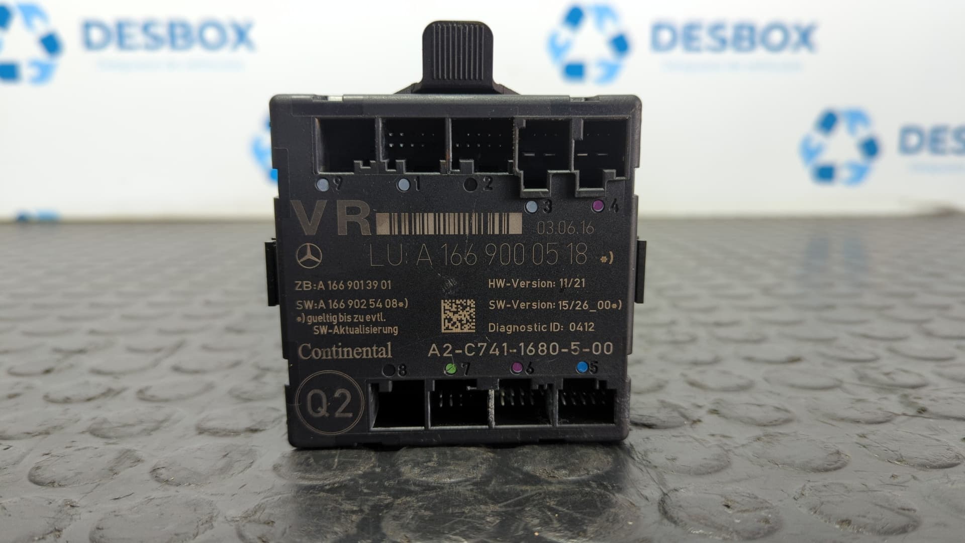 Recambio de MODULO CONFORT para MERCEDES-BENZ CLASE A (W176) 2.2 651930 referencia OEM IAM A1669000518 - BLANCO