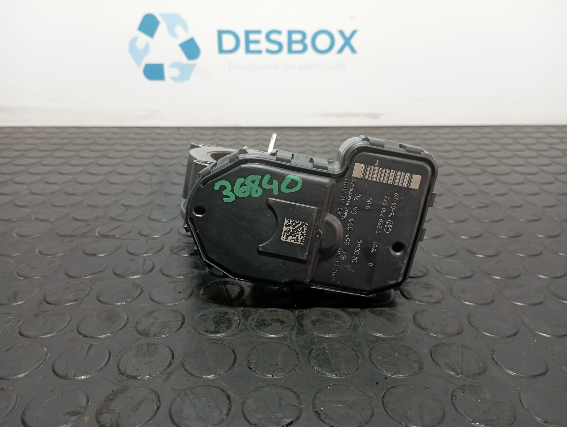Recambio de CAJA MARIPOSA para MERCEDES-BENZ CLASE A (W176) 2.2 651930 referencia OEM IAM A6510900470 - BLANCO 2