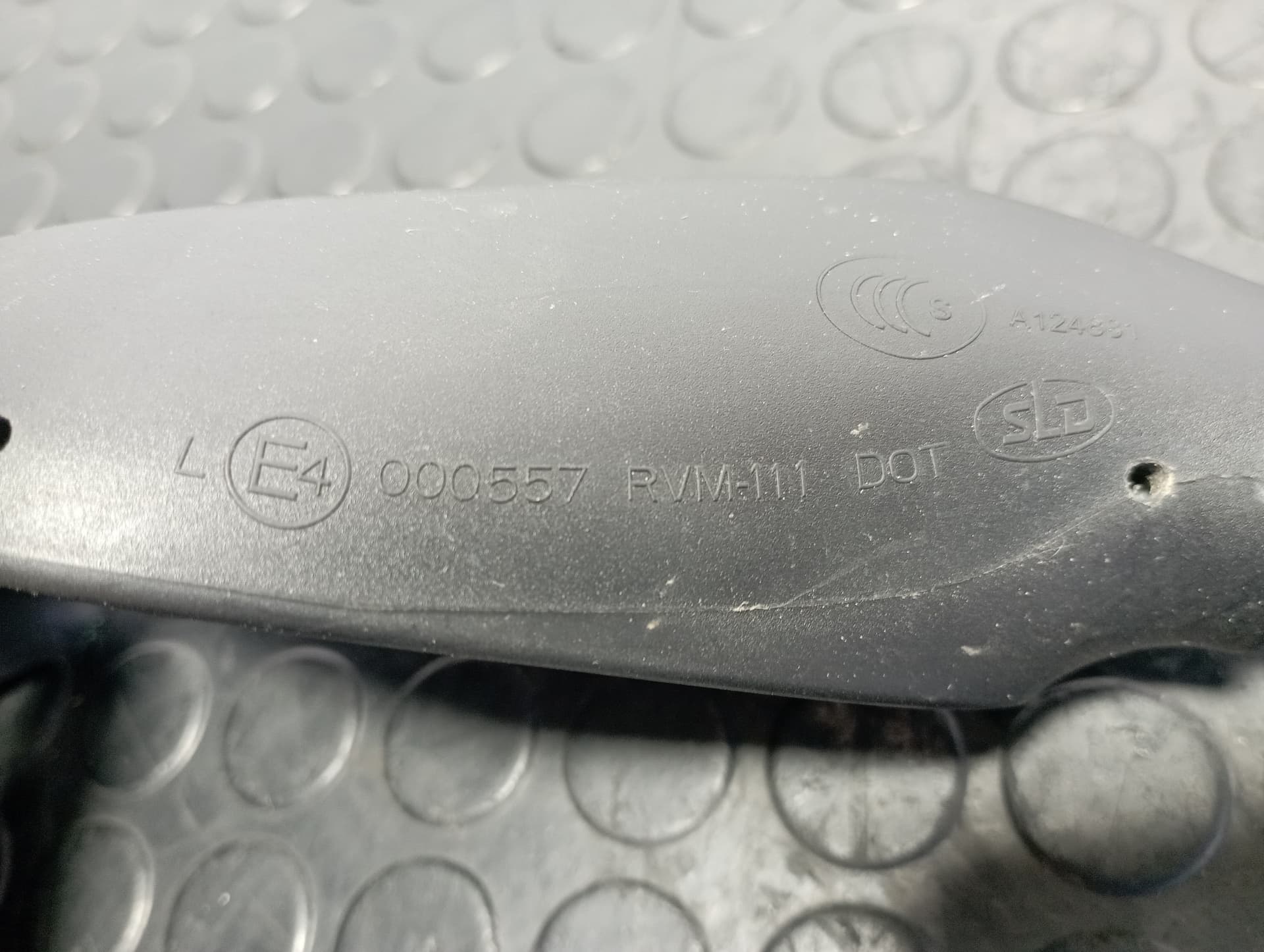 Recambio de RETROVISOR DERECHO para BMW C 400 X A81A03A referencia OEM IAM 000557RVM111 - NEGRO 2