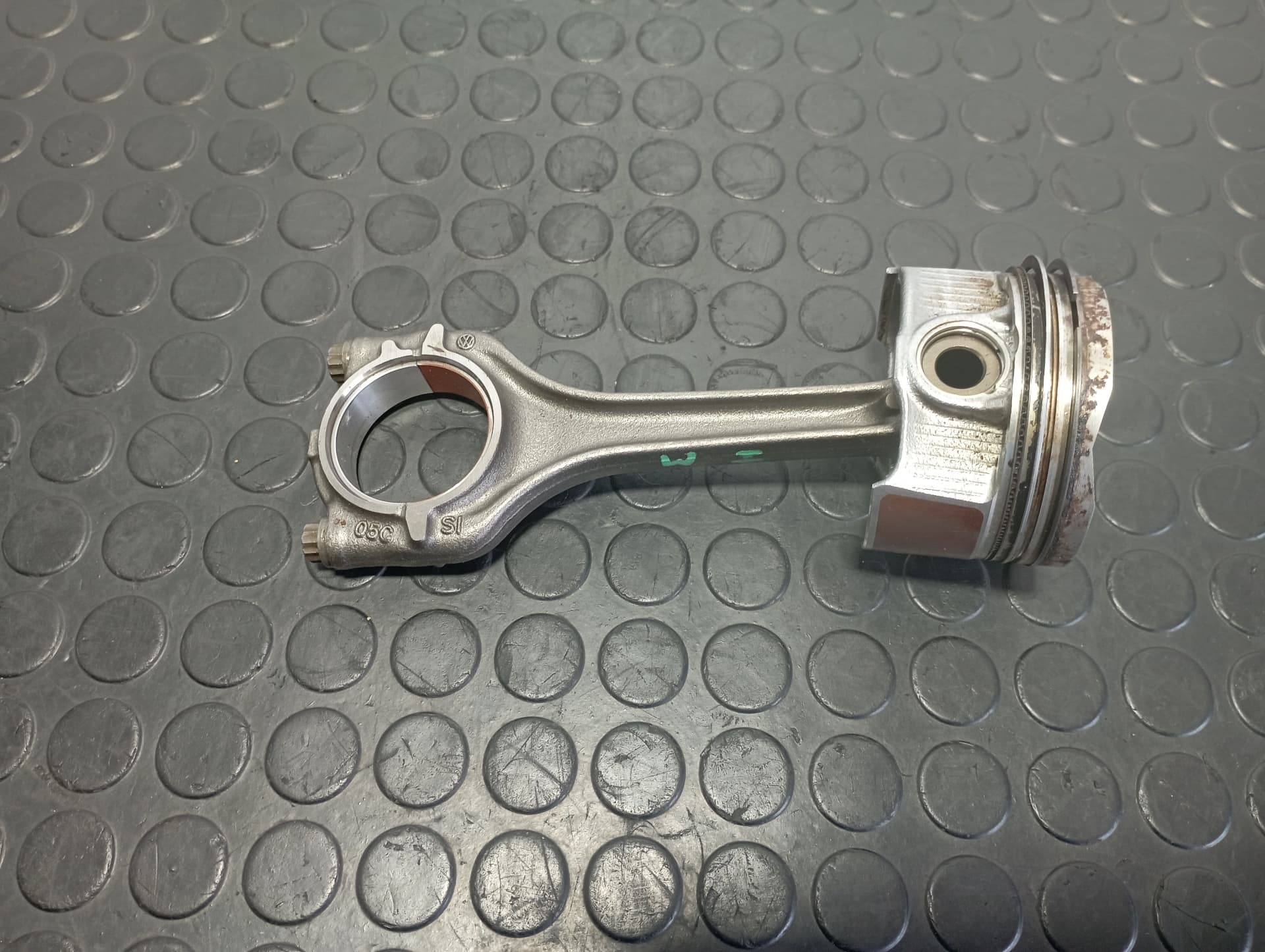 Recambio de PISTON para VOLKSWAGEN POLO VI (AE1) * DLAC referencia OEM IAM 1505AC  - BLANCO 3