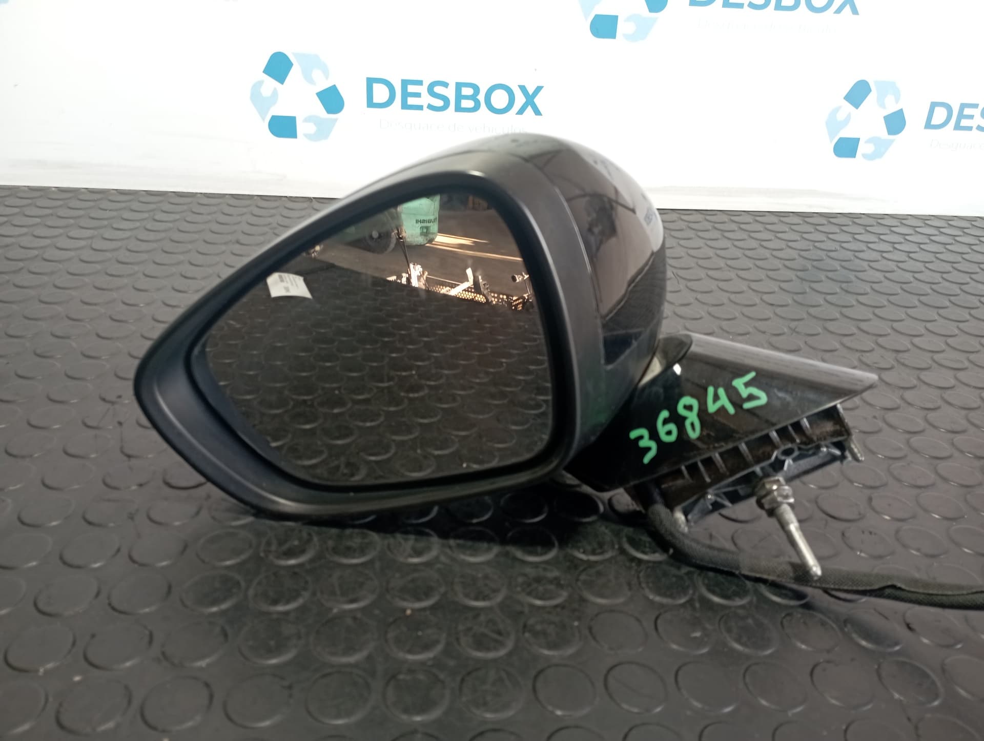 Recambio de RETROVISOR IZQUIERDO para PEUGEOT 508 SW SW ALLURE HDI 116 RH02 referencia OEM IAM E20210077 - NEGRO