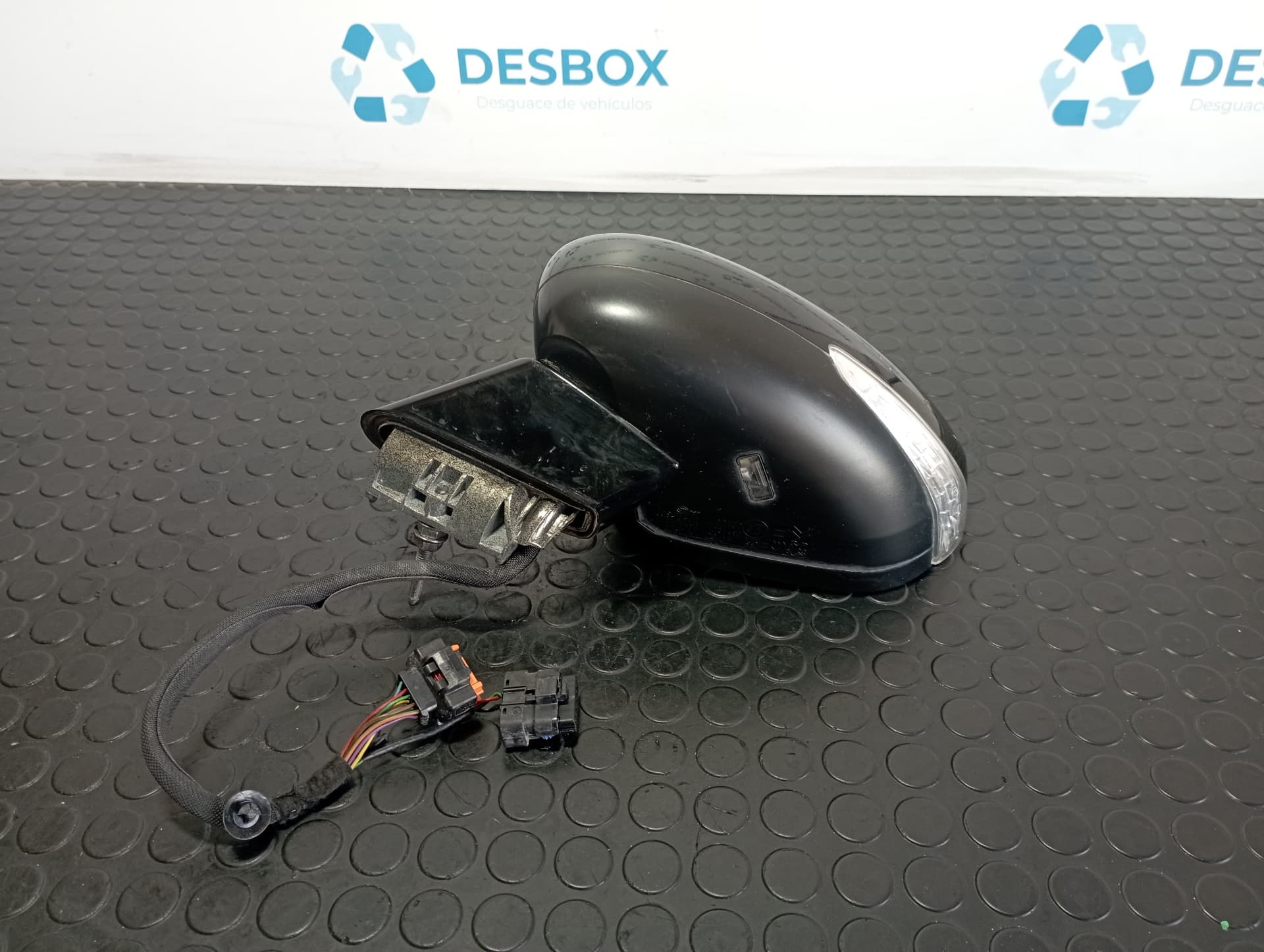 Recambio de RETROVISOR IZQUIERDO para PEUGEOT 508 SW SW ALLURE HDI 116 RH02 referencia OEM IAM E20210077 - NEGRO 2