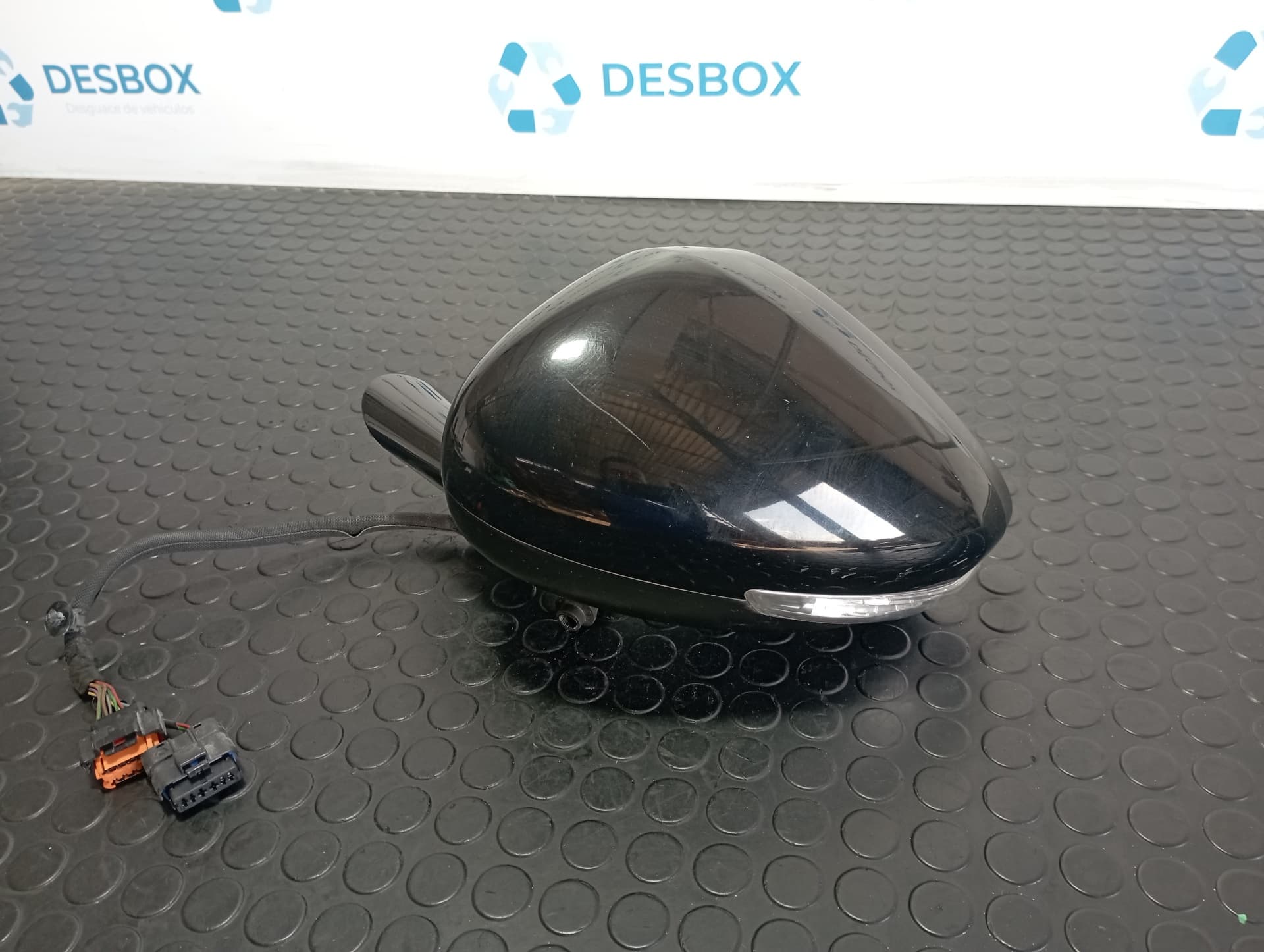 Recambio de RETROVISOR IZQUIERDO para PEUGEOT 508 SW SW ALLURE HDI 116 RH02 referencia OEM IAM E20210077 - NEGRO 3