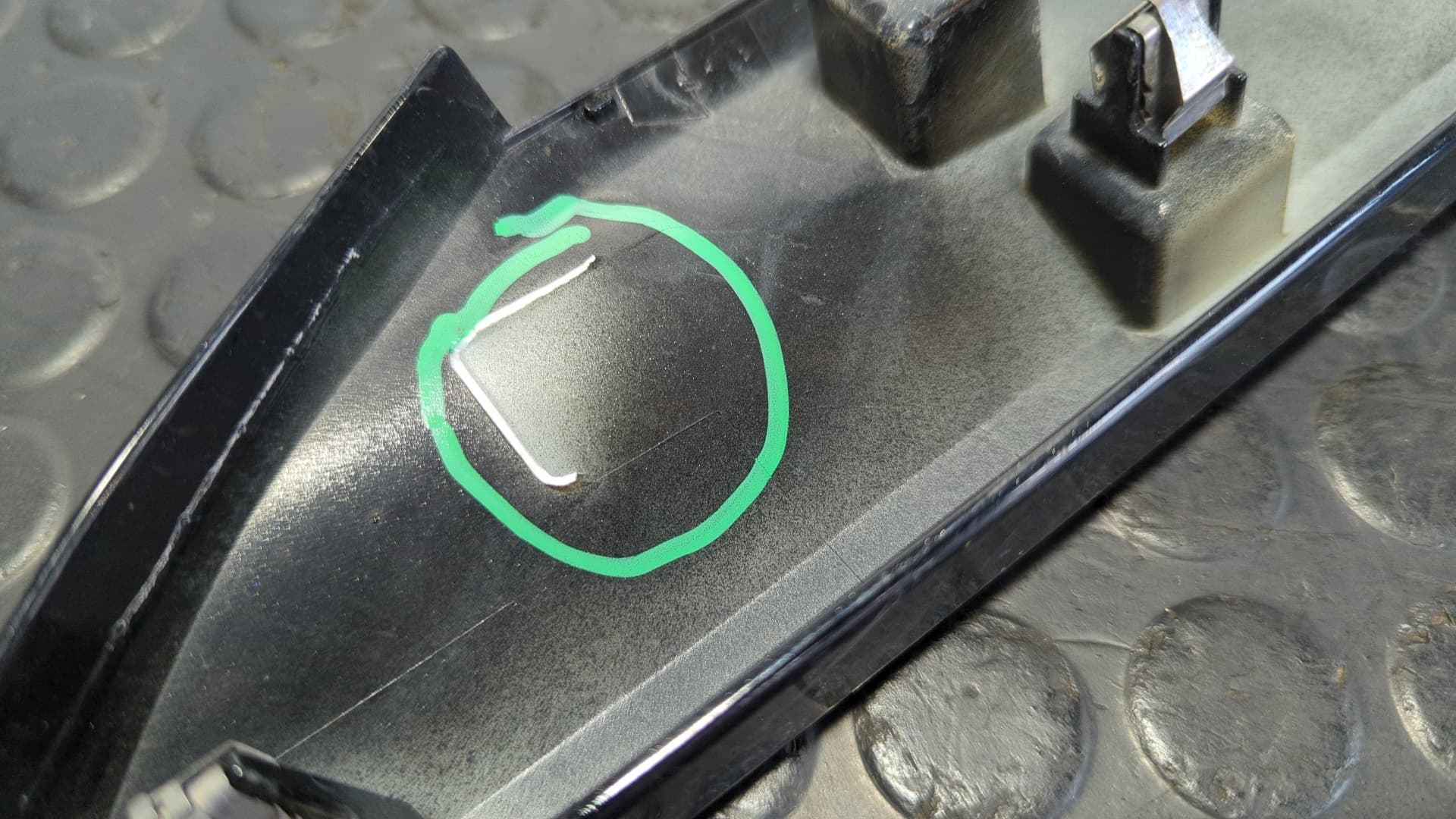 Recambio de MOLDURA para BMW C 400 X A81A03A referencia OEM IAM 46638558254 - NEGRO 5
