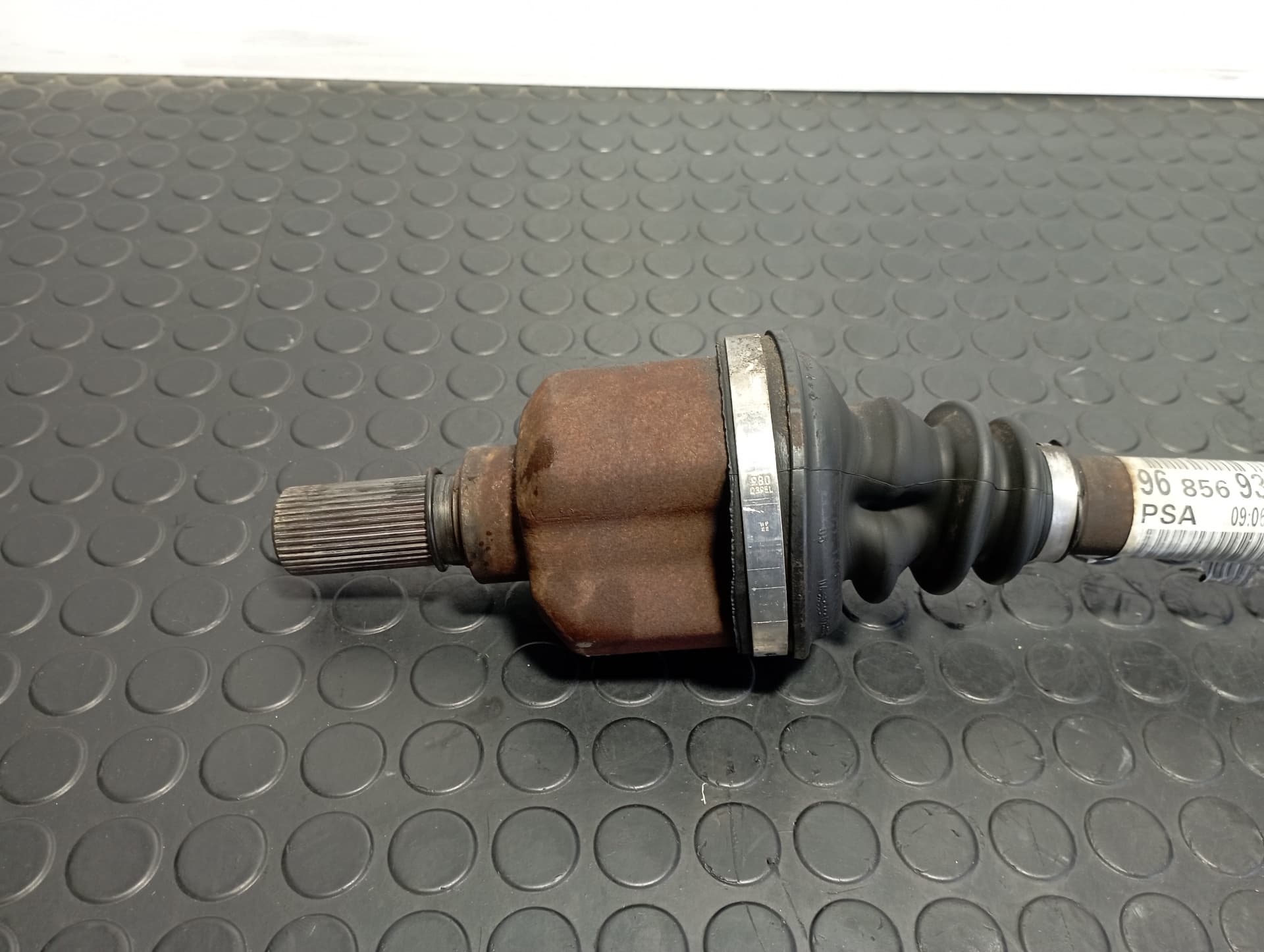Recambio de TRANSMISION DELANTERA IZQUIERDA para PEUGEOT 508 SW SW ALLURE HDI 116 RH02 referencia OEM IAM 9685693680 - NEGRO 2