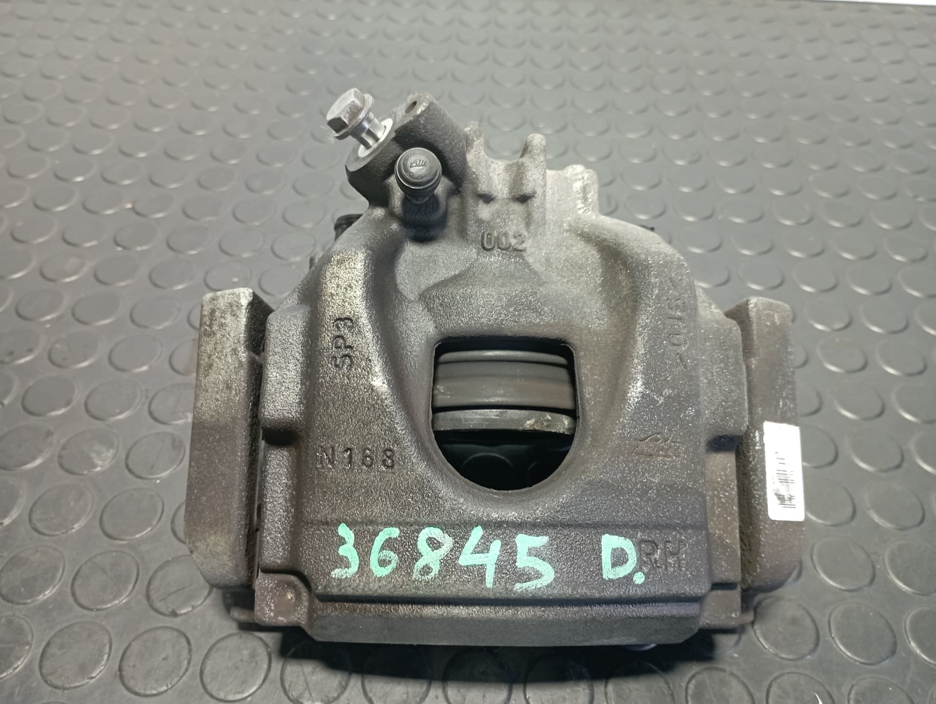 Recambio de PINZA DE FRENO DELANTERA DERECHA para PEUGEOT 508 SW SW ALLURE HDI 116 RH02 referencia OEM IAM N168 - NEGRO 2