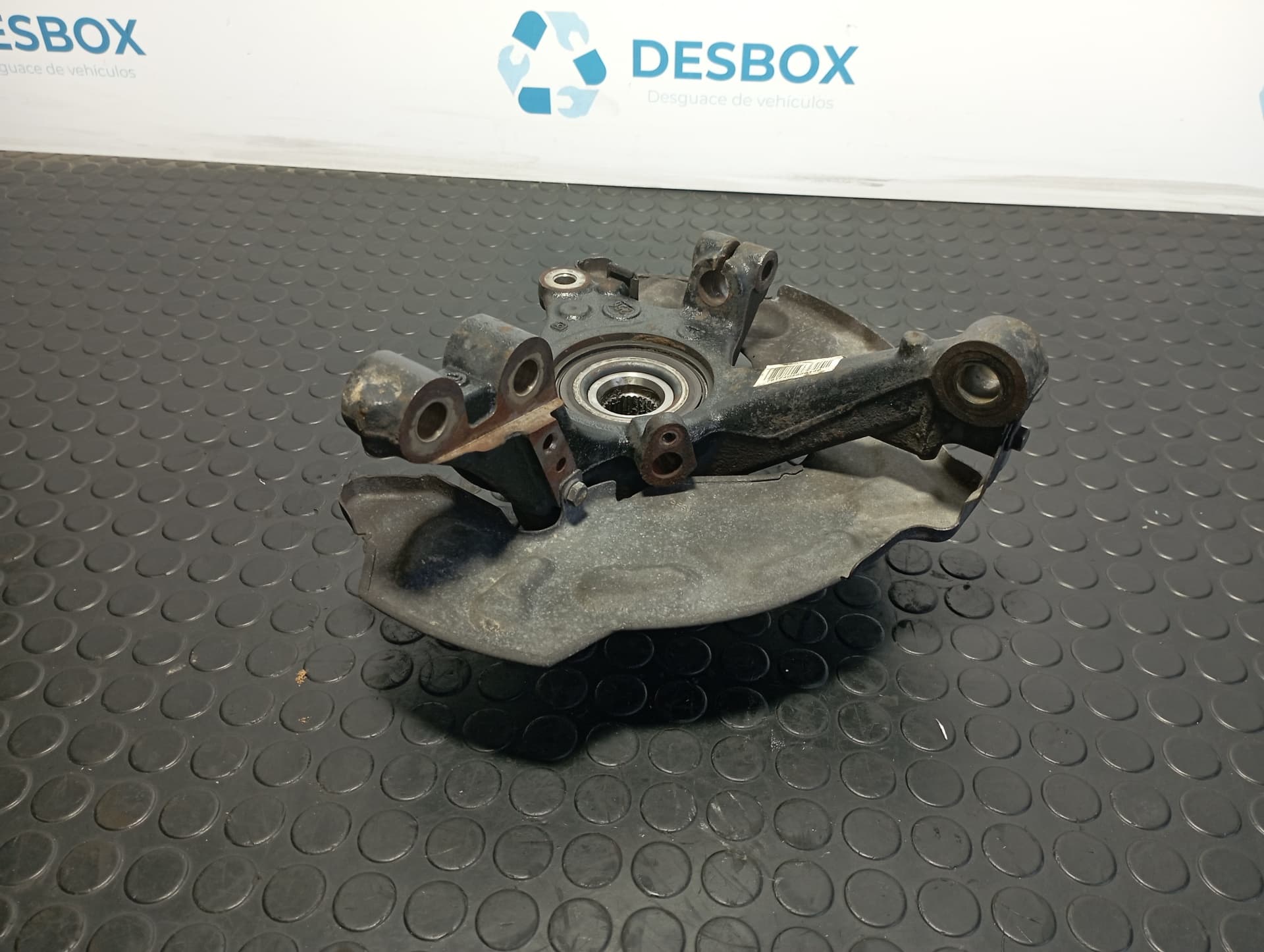 Recambio de MANGUETA DELANTERA IZQUIERDA para PEUGEOT 508 SW SW ALLURE HDI 116 RH02 referencia OEM IAM 9686751780 - NEGRO 2