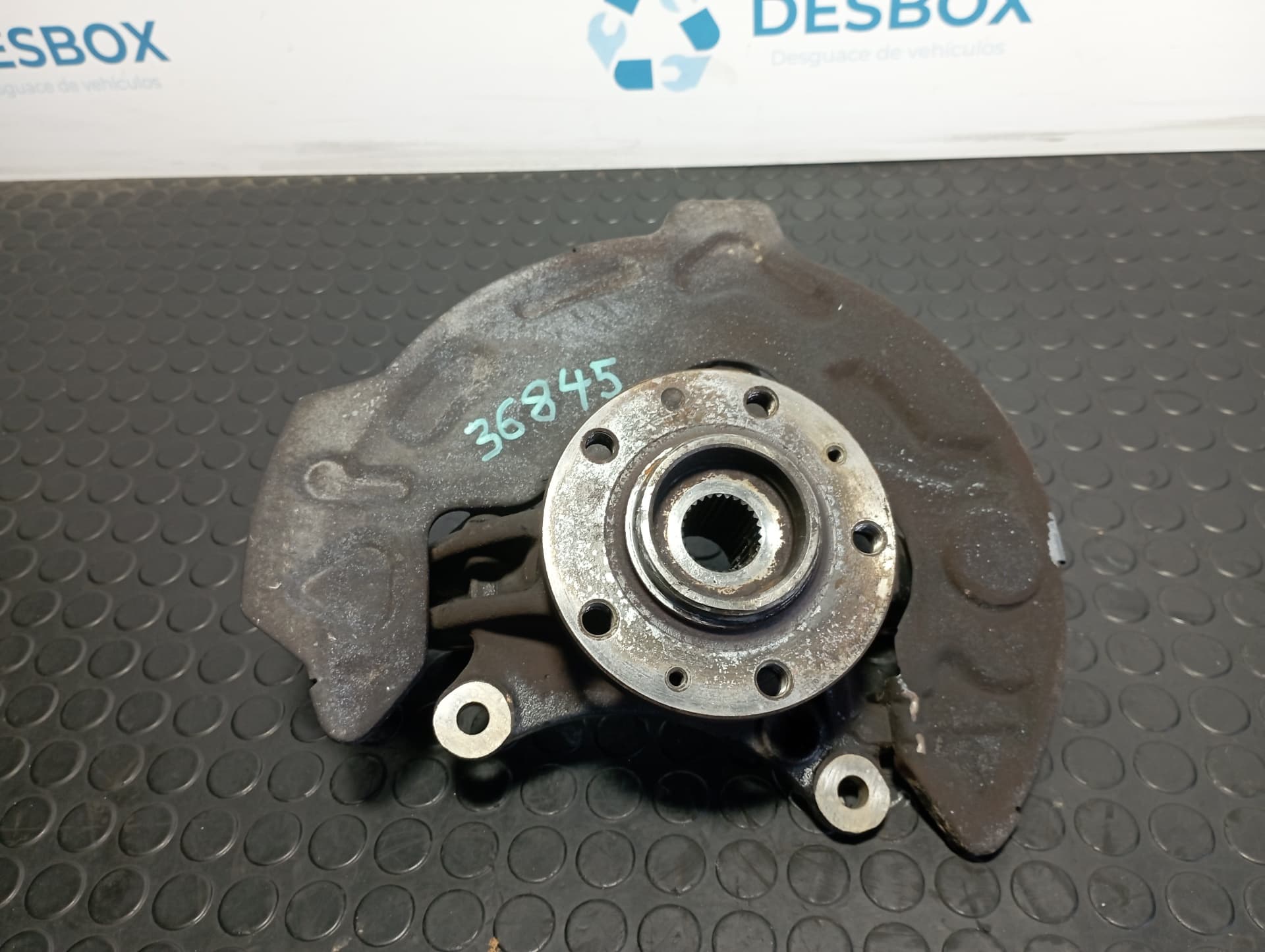 Recambio de MANGUETA DELANTERA IZQUIERDA para PEUGEOT 508 SW SW ALLURE HDI 116 RH02 referencia OEM IAM 9686751780 - NEGRO 3