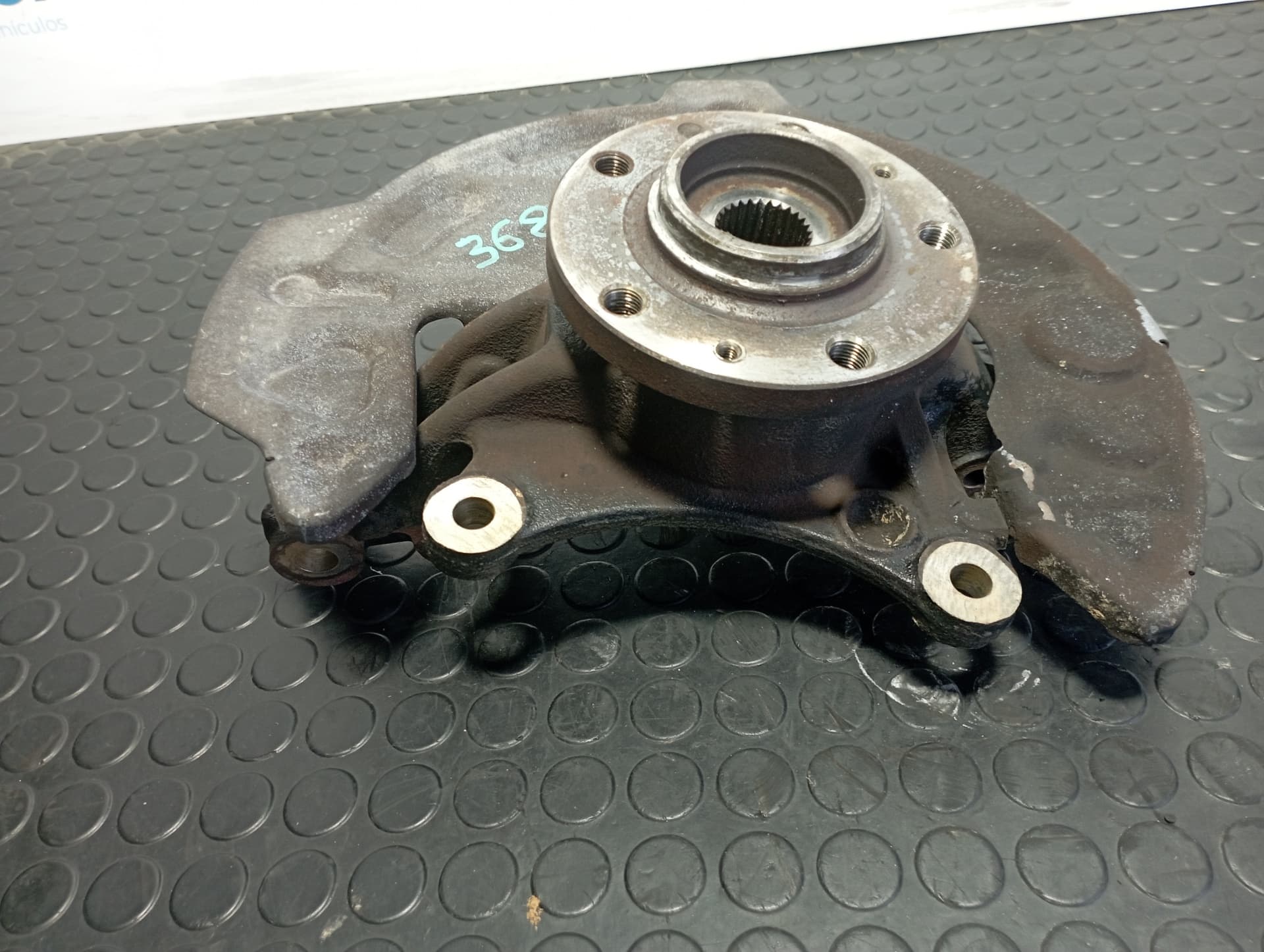 Recambio de MANGUETA DELANTERA IZQUIERDA para PEUGEOT 508 SW SW ALLURE HDI 116 RH02 referencia OEM IAM 9686751780 - NEGRO 4