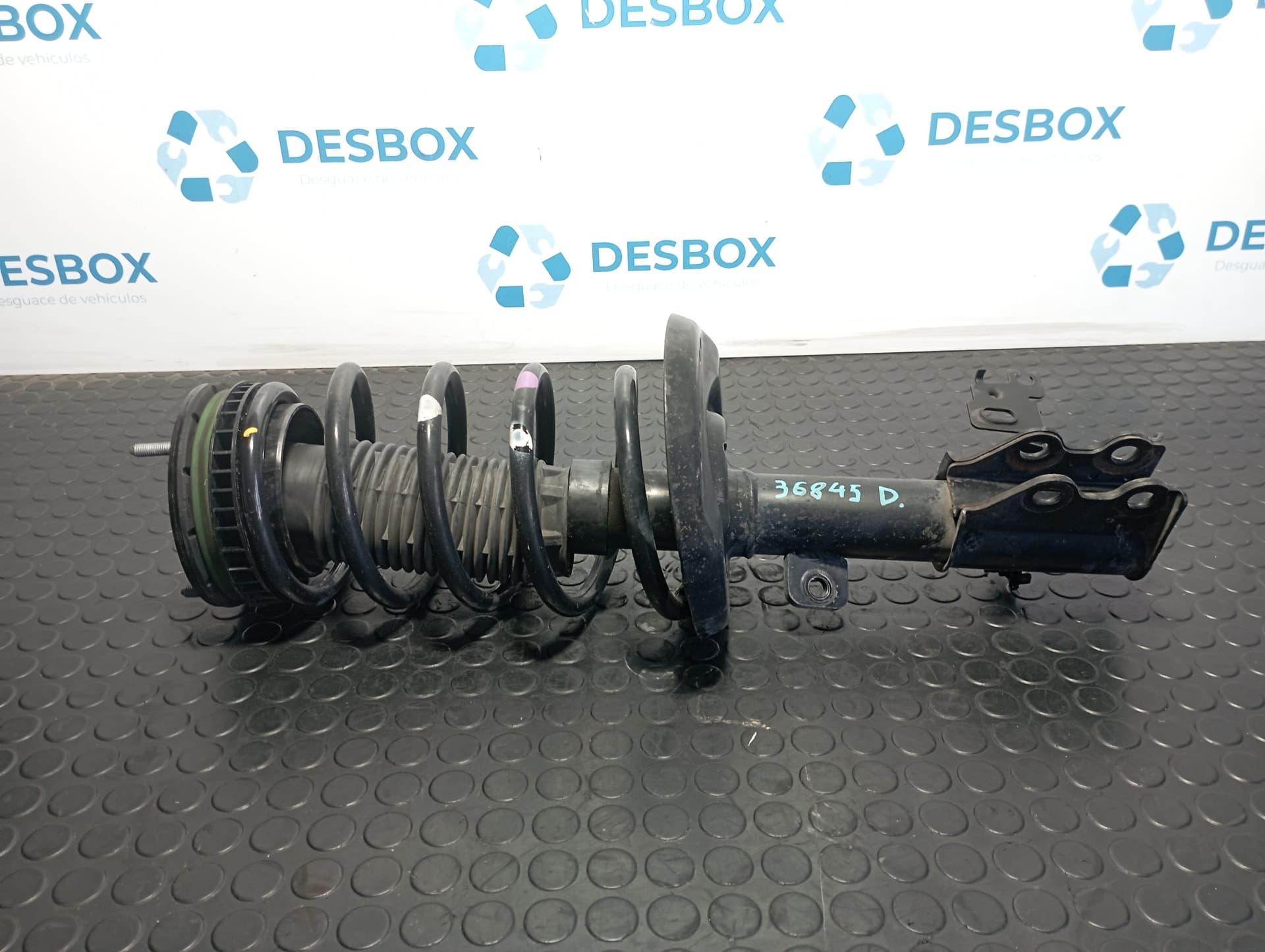Recambio de AMORTIGUADOR DELANTERO DERECHO para PEUGEOT 508 SW SW ALLURE HDI 116 RH02 referencia OEM IAM 9676831780 - NEGRO