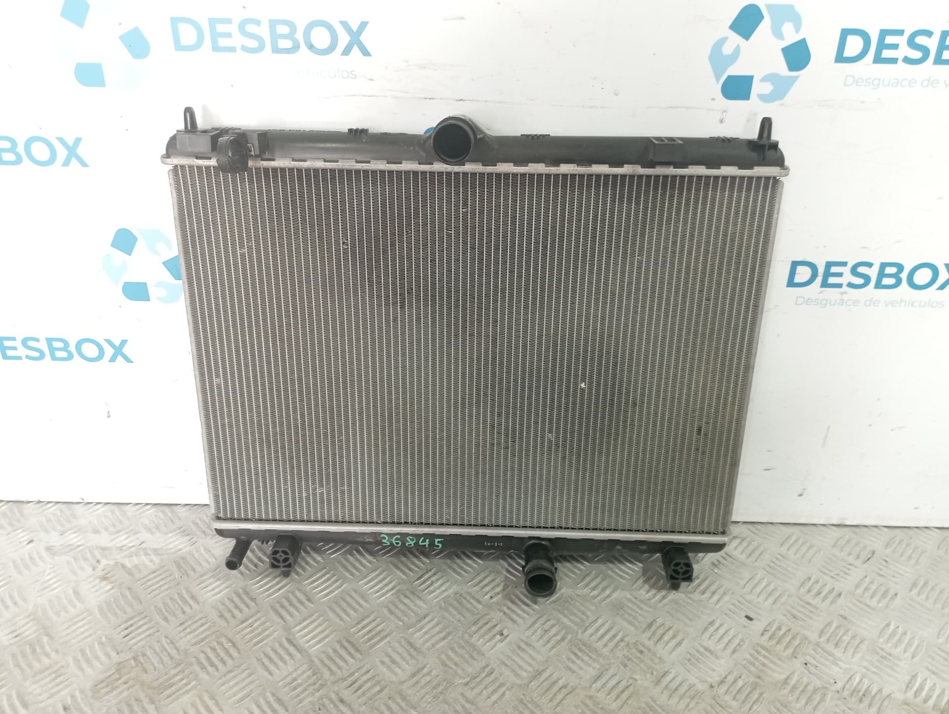 Recambio de RADIADOR AGUA para PEUGEOT 508 SW SW ALLURE HDI 116 RH02 referencia OEM IAM 9687359980 - NEGRO