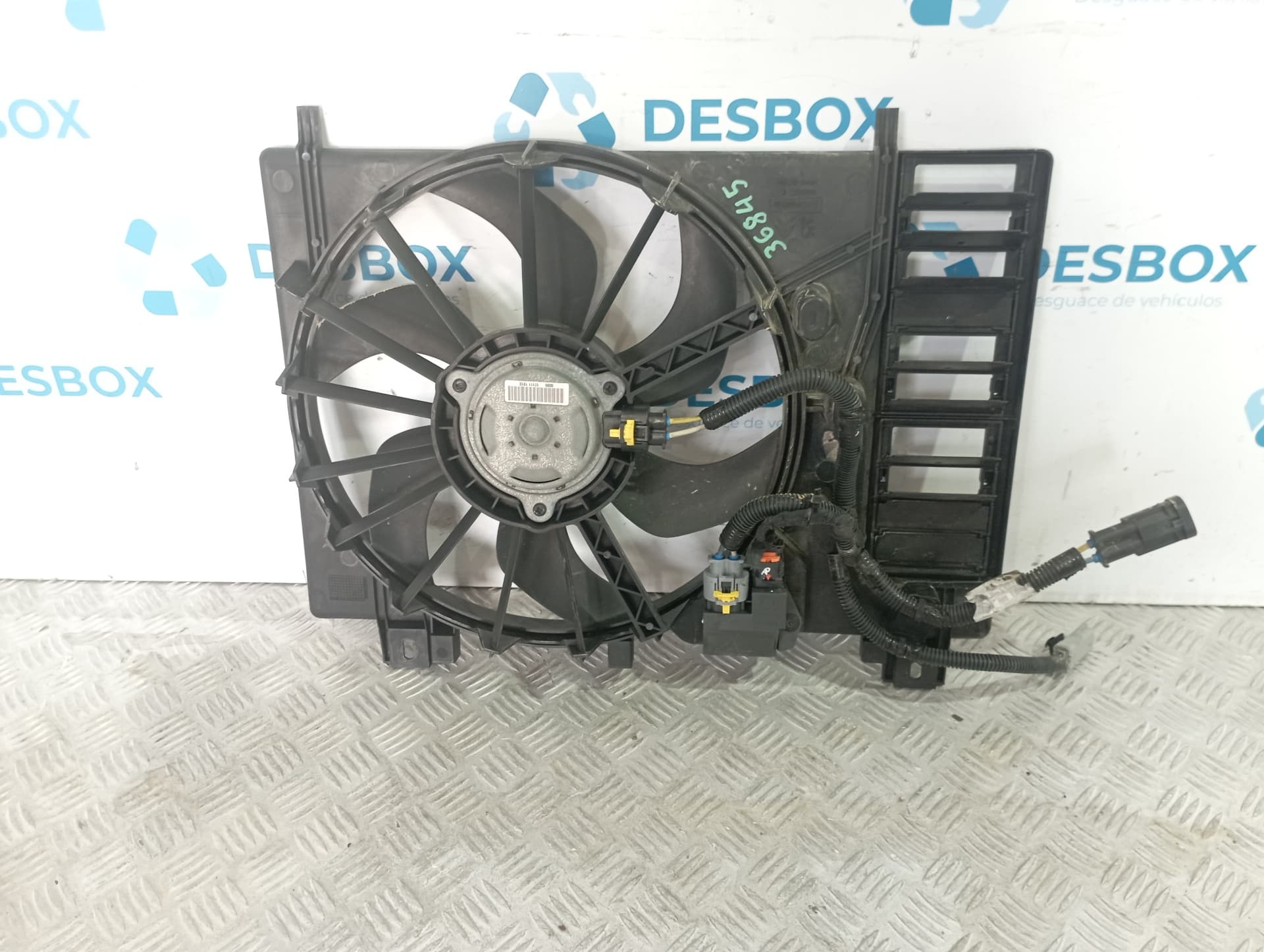 Recambio de ELECTROVENTILADOR para PEUGEOT 508 SW SW ALLURE HDI 116 RH02 referencia OEM IAM 9687359380 - NEGRO