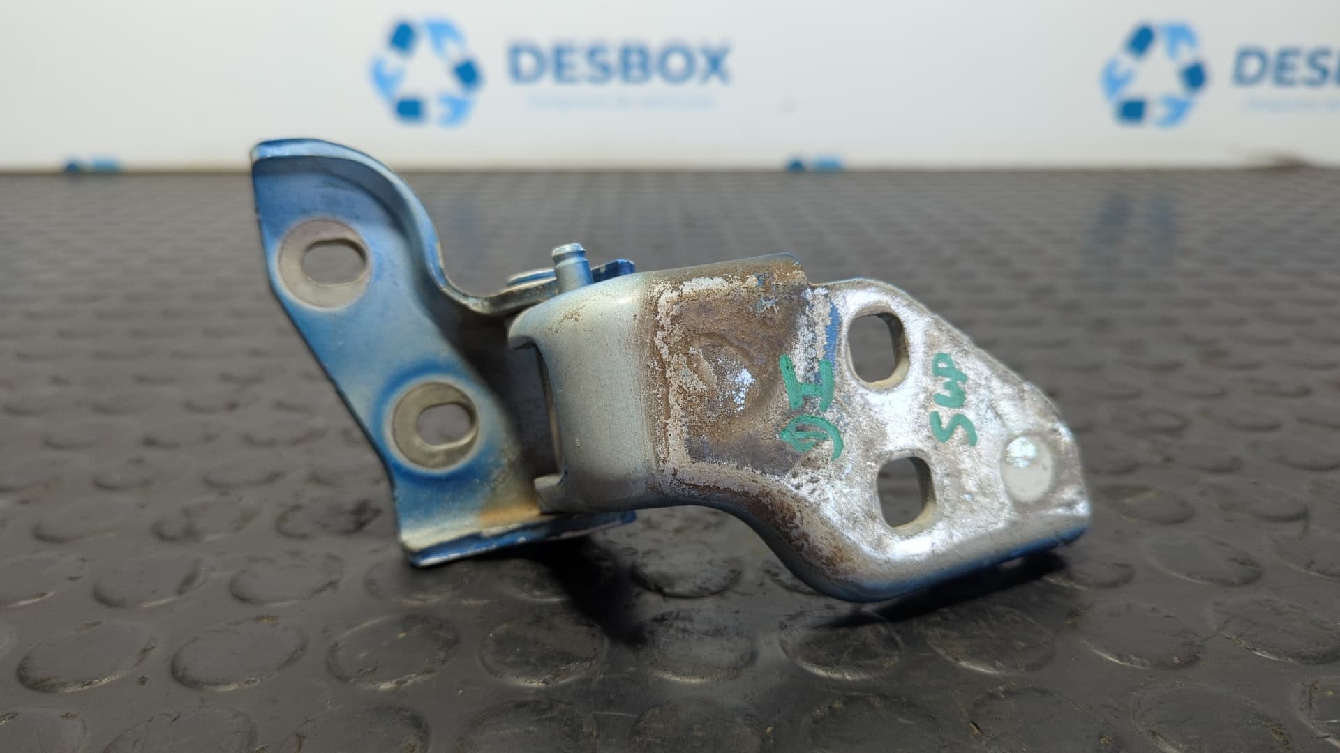 Recambio de BISAGRAS PUERTA DELANTERA IZQUIERDA para PEUGEOT BOXER CAJA CERR. TECHO ELEVADO (BAT.3450)(335)(2007 =>) 2.2 HDI 4HU referencia OEM IAM ES03 - AZUL