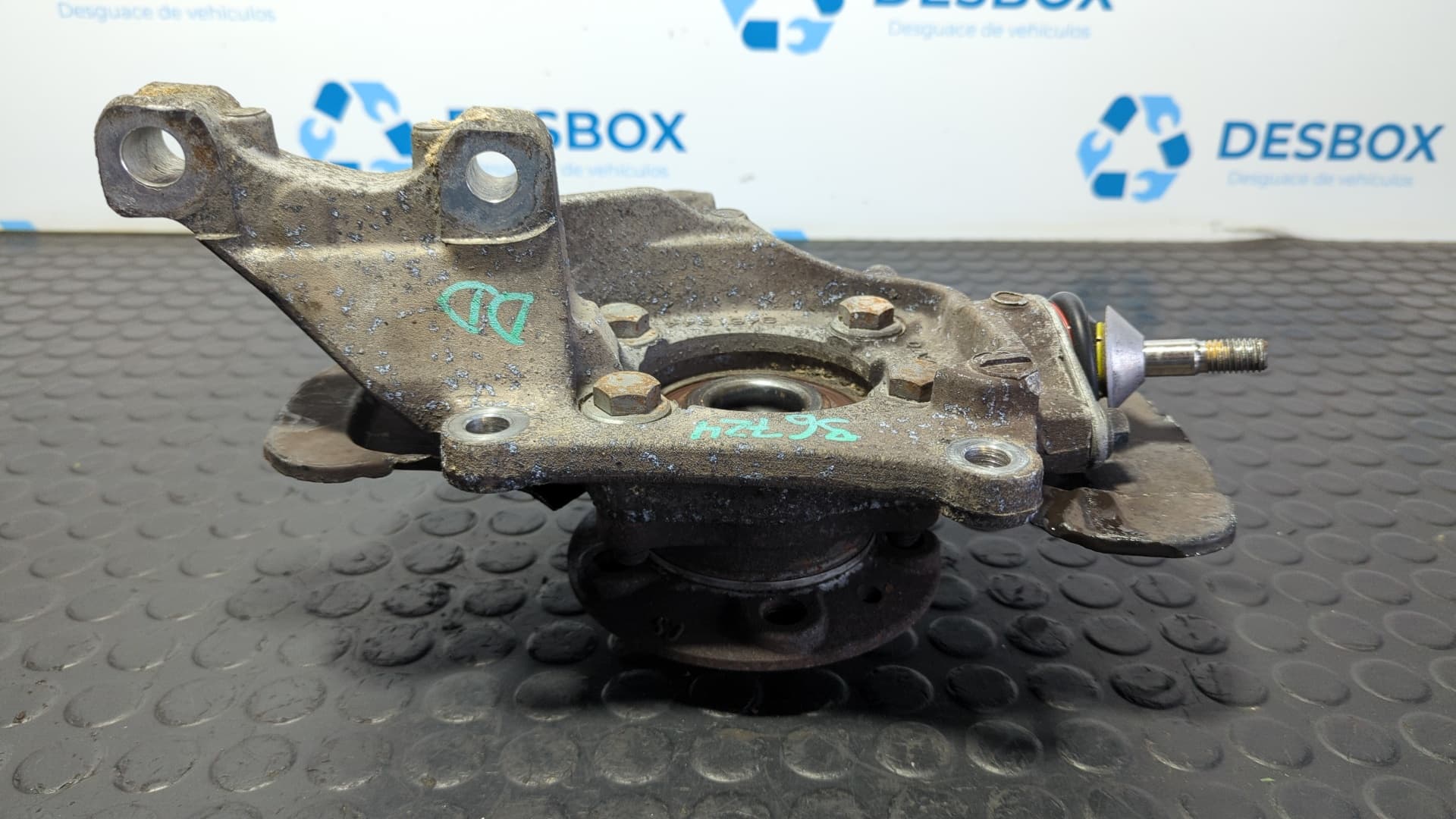 Recambio de MANGUETA DELANTERA DERECHA para VOLVO XC70 2.4D D5244T referencia OEM IAM 9461944 - GRIS 2