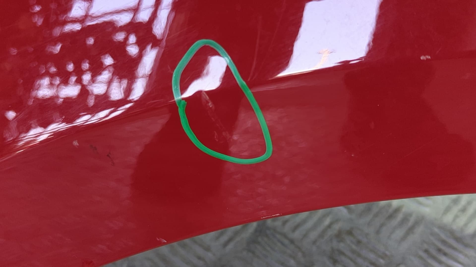 Recambio de ALETA DELANTERA IZQUIERDA para RENAULT MEGANE III COUPE MEGANE COUPE 1.5 DCI K9KG8 - ROJO 4
