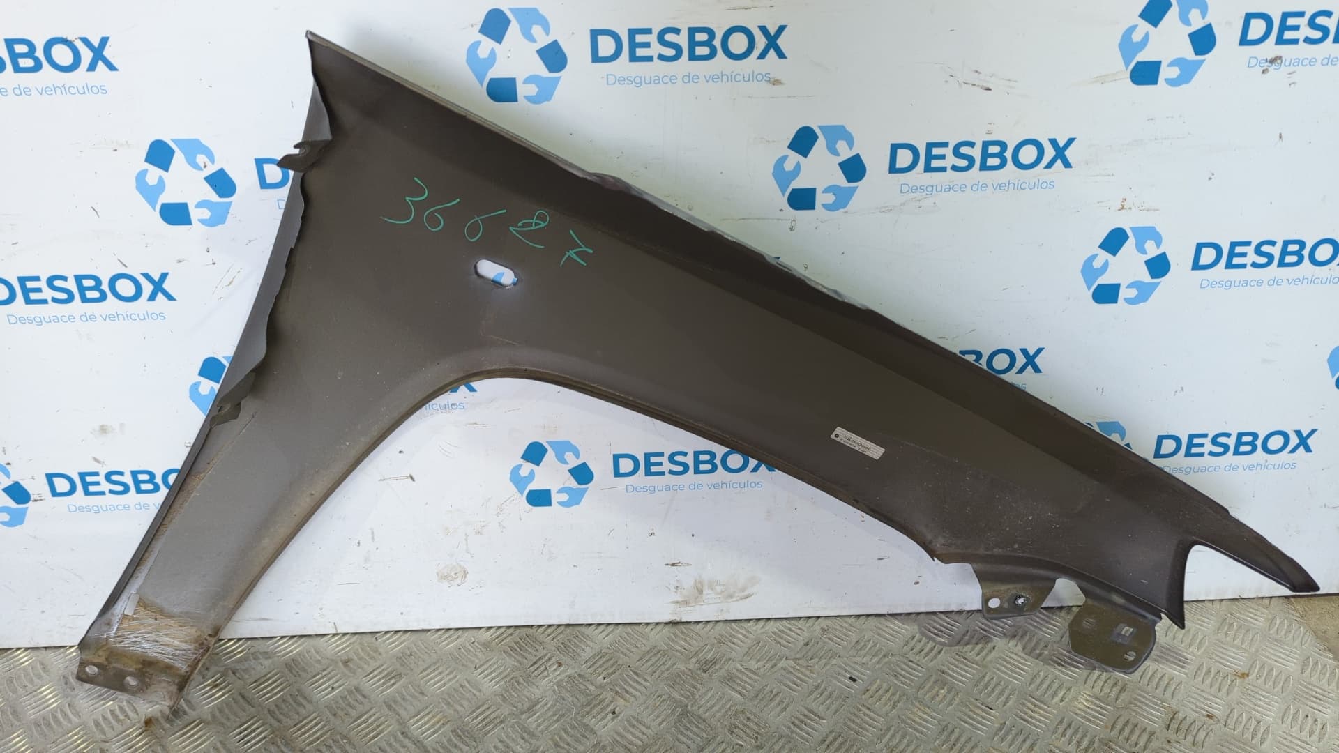 Recambio de ALETA DELANTERA IZQUIERDA para CHRYSLER JEEP COMPASS 2.2 CRD CAT 651 925 ON - GRIS 2