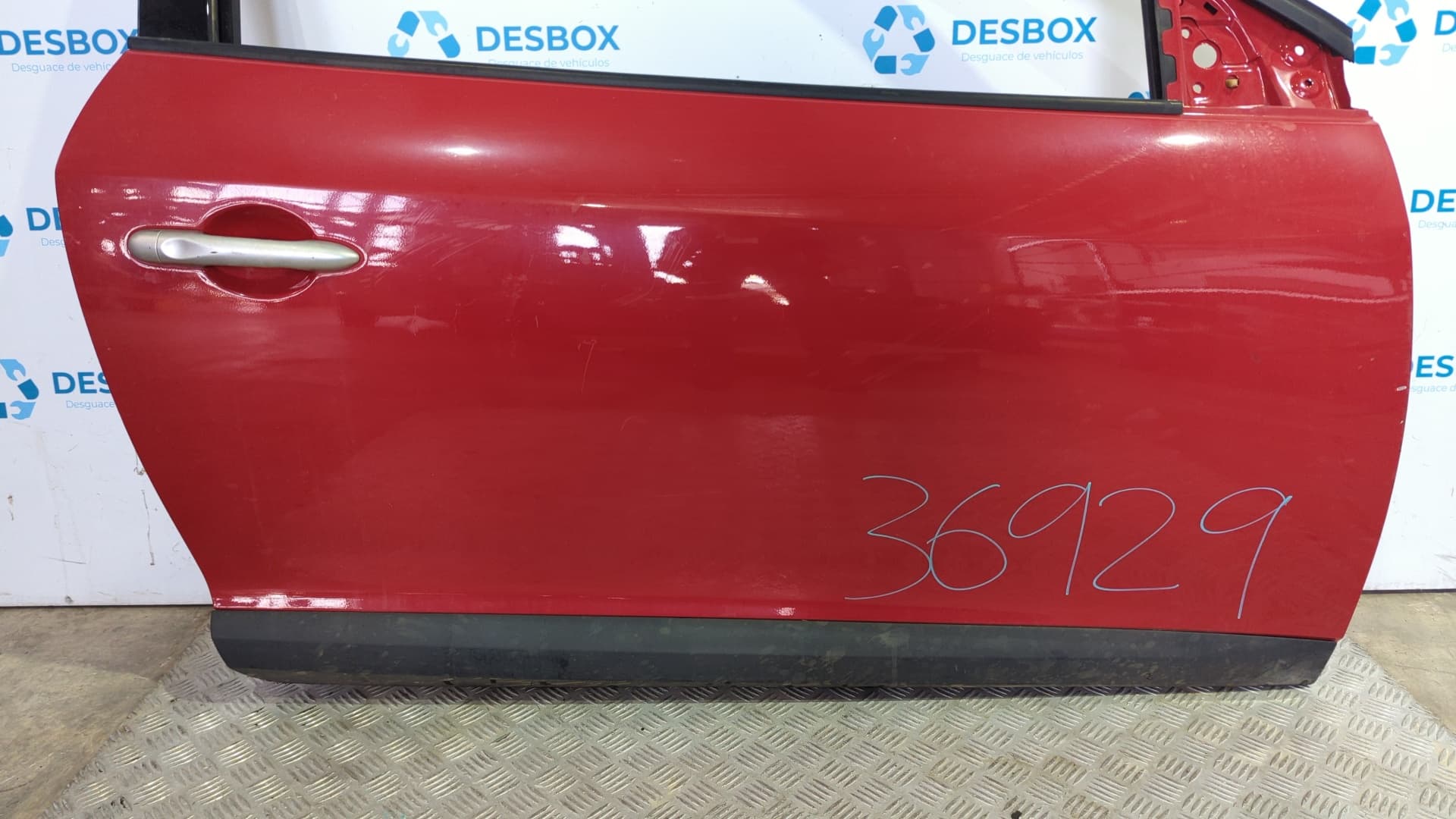 Recambio de PUERTA DELANTERA DERECHA para RENAULT MEGANE III COUPE MEGANE COUPE 1.5 DCI K9KG8 - ROJO 3