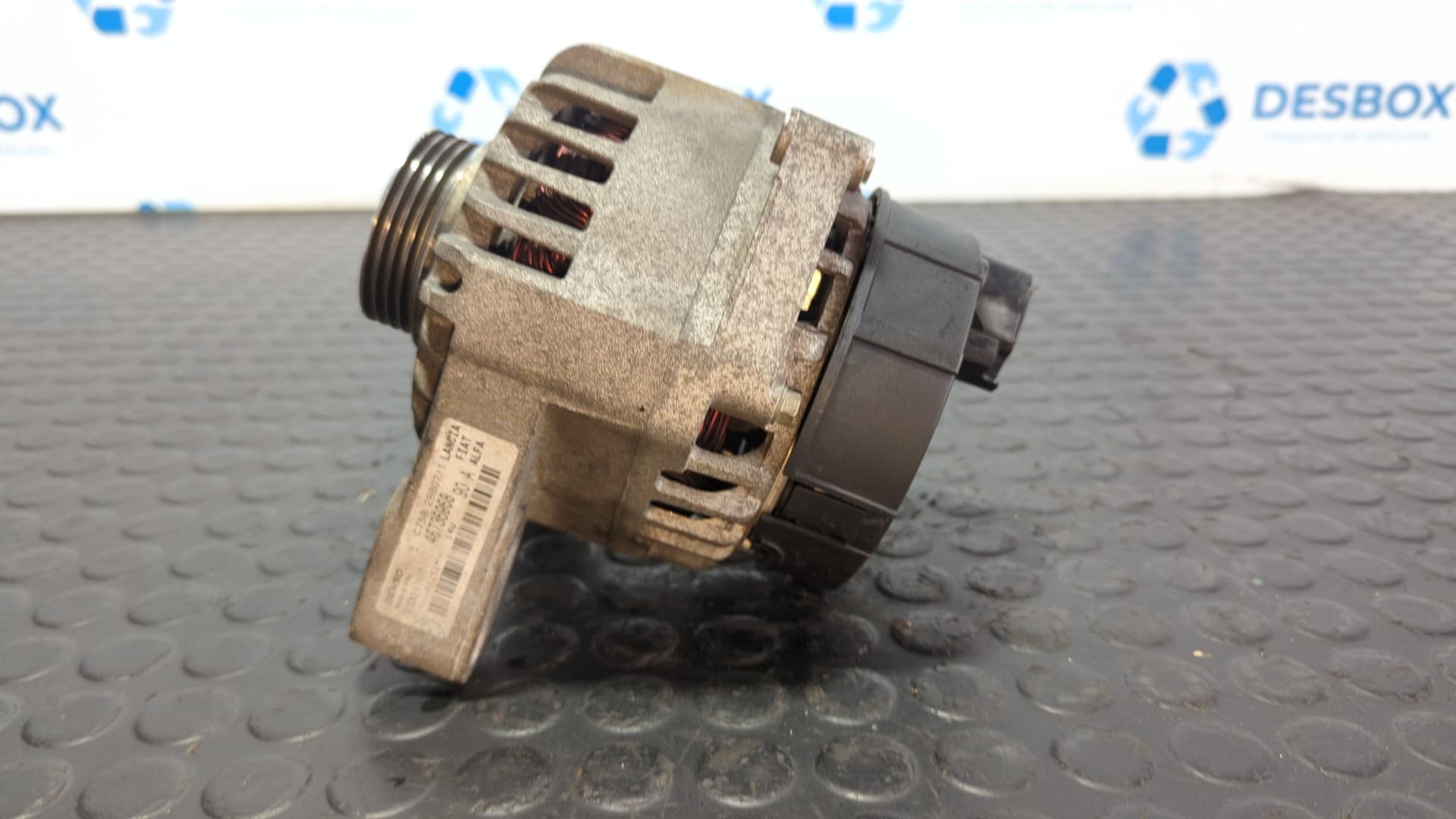 Recambio de ALTERNADOR para FIAT SEICENTO (187) L.E. Michael Schumacher WM 2000 176B2000 referencia OEM IAM 46736968 - BLANCO 2