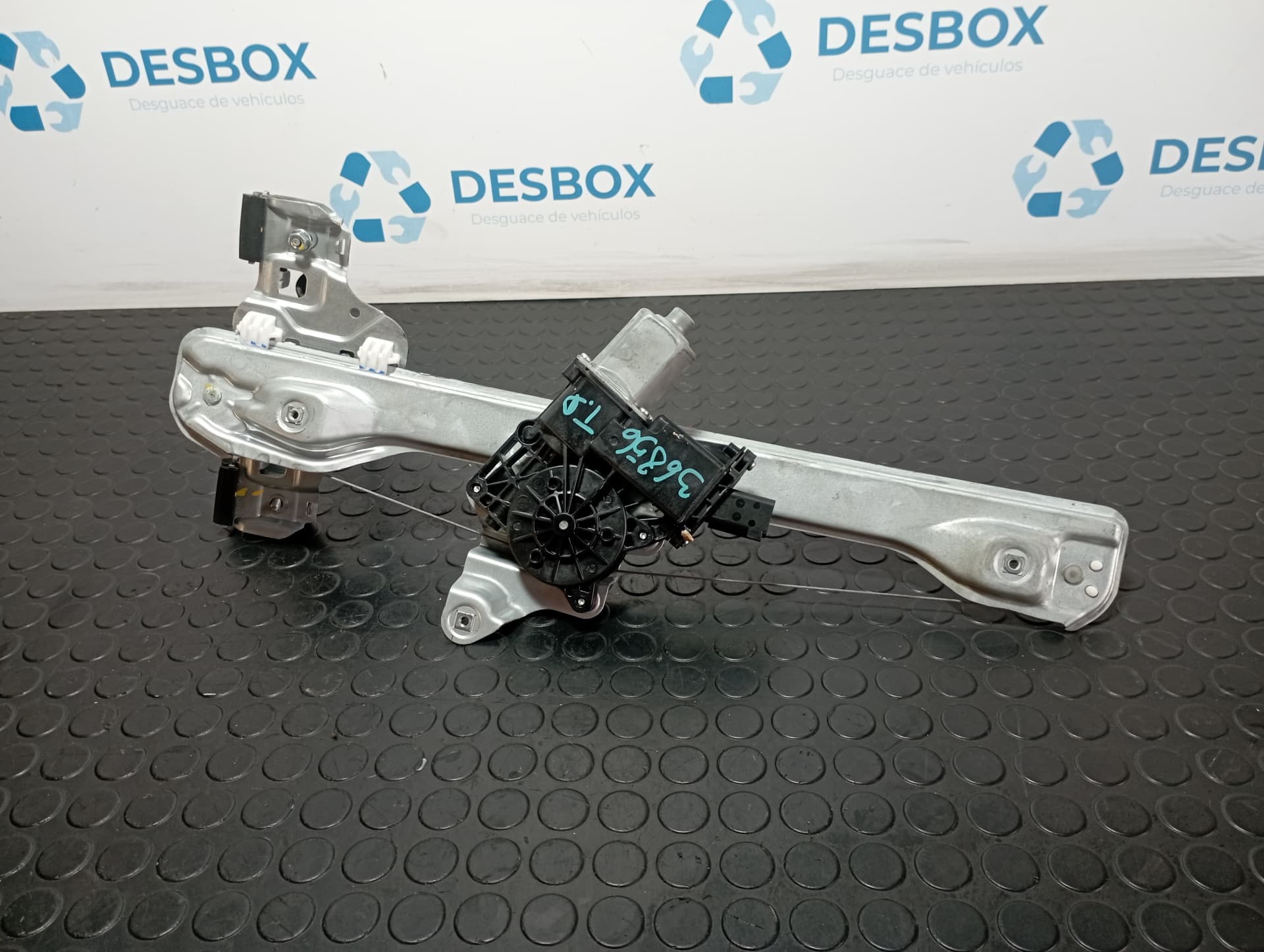 Recambio de ELEVALUNAS TRASERO DERECHO para OPEL MOKKA X MOKKA X 1.3 I B14NET referencia OEM IAM 98910SUV20 - NEGRO 3
