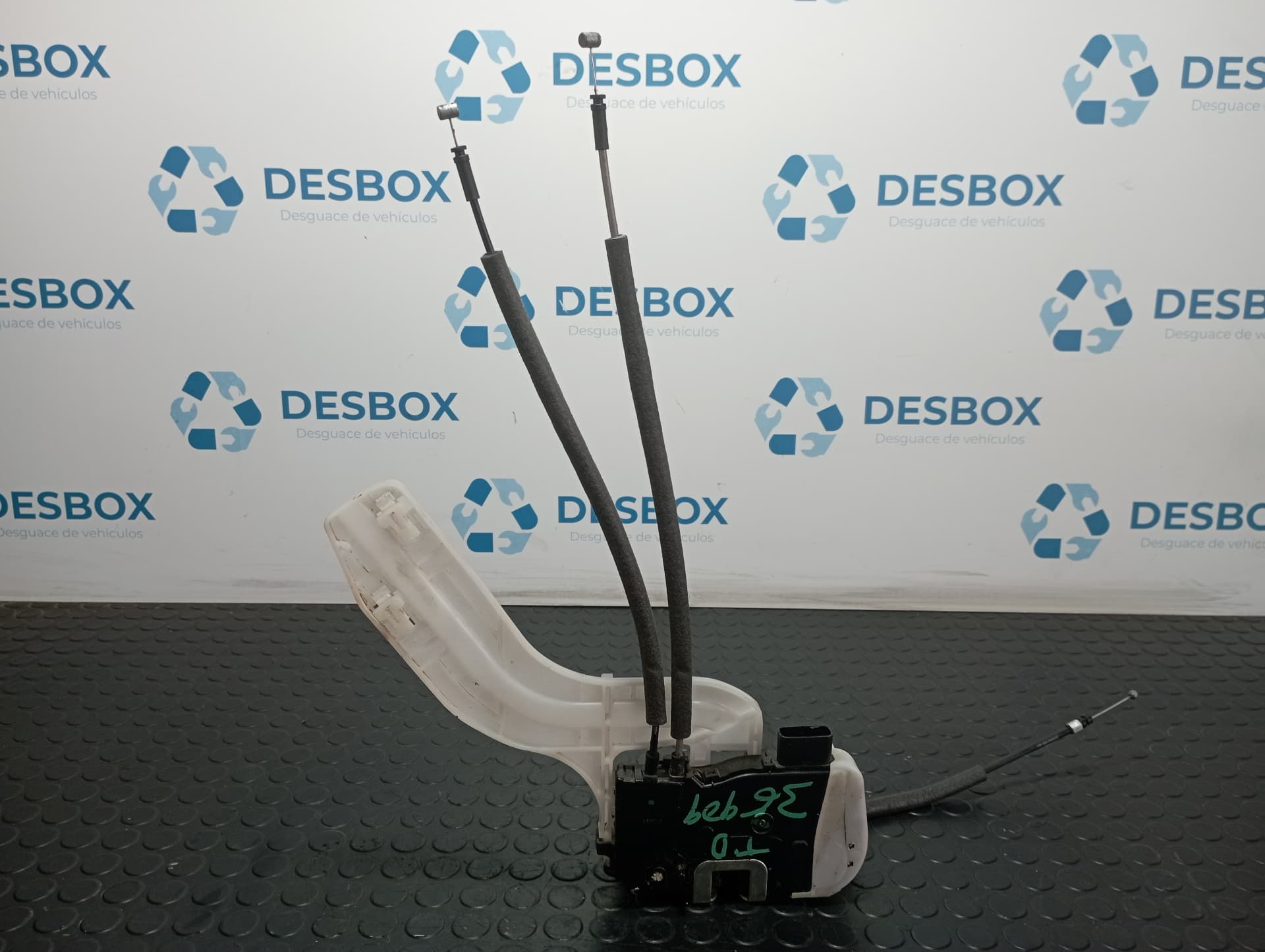 Recambio de CERRADURA PUERTA TRASERA DERECHA para HYUNDAI IX35 1.6 CRDI D4FD referencia OEM IAM 9075200300 - GRIS 2