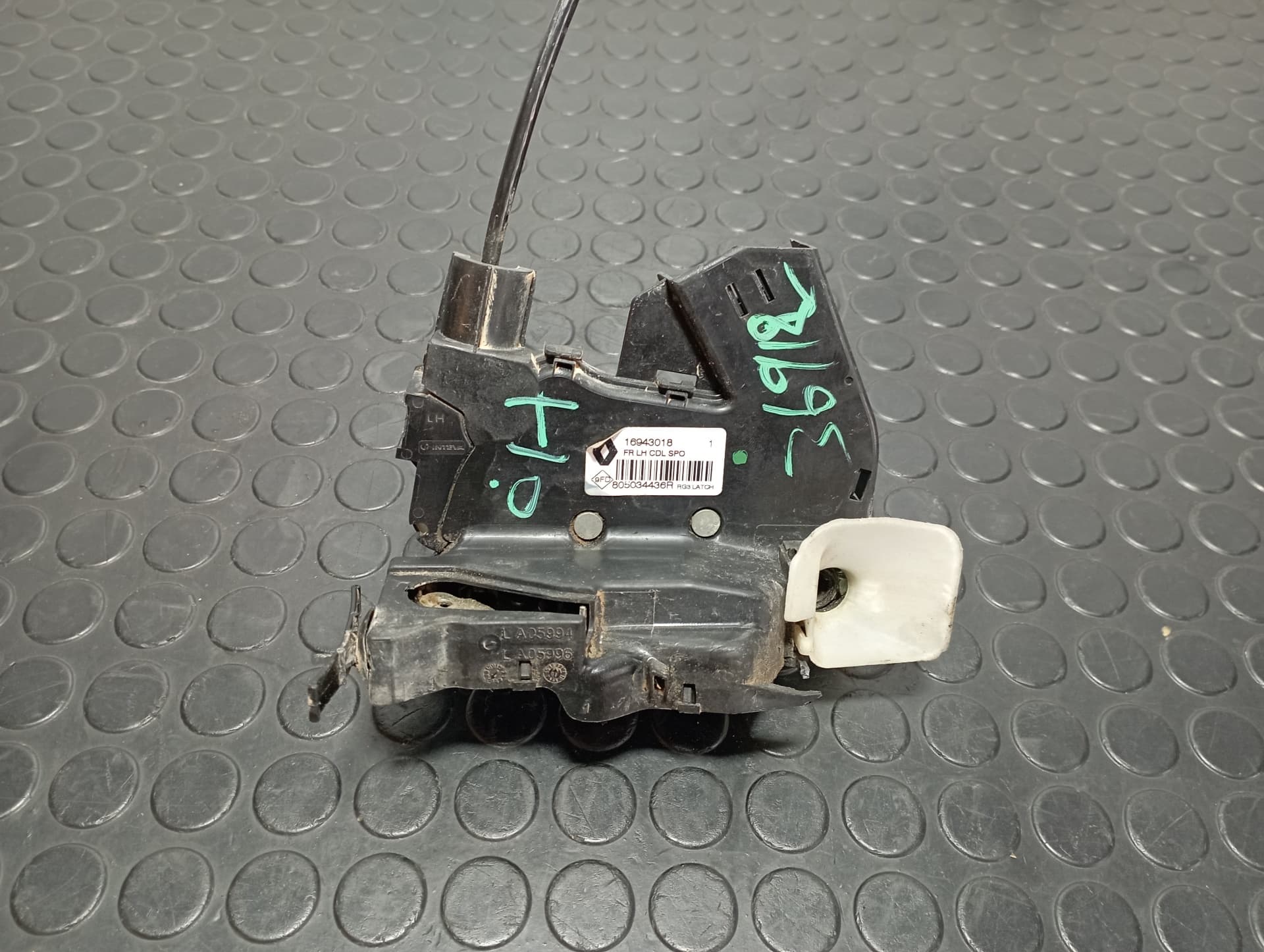 Recambio de CERRADURA PUERTA DELANTERA IZQUIERDA para RENAULT MEGANE IV BERLINA 5P 1.5 DCI K9KG6 referencia OEM IAM 16943018 - NEGRO 3