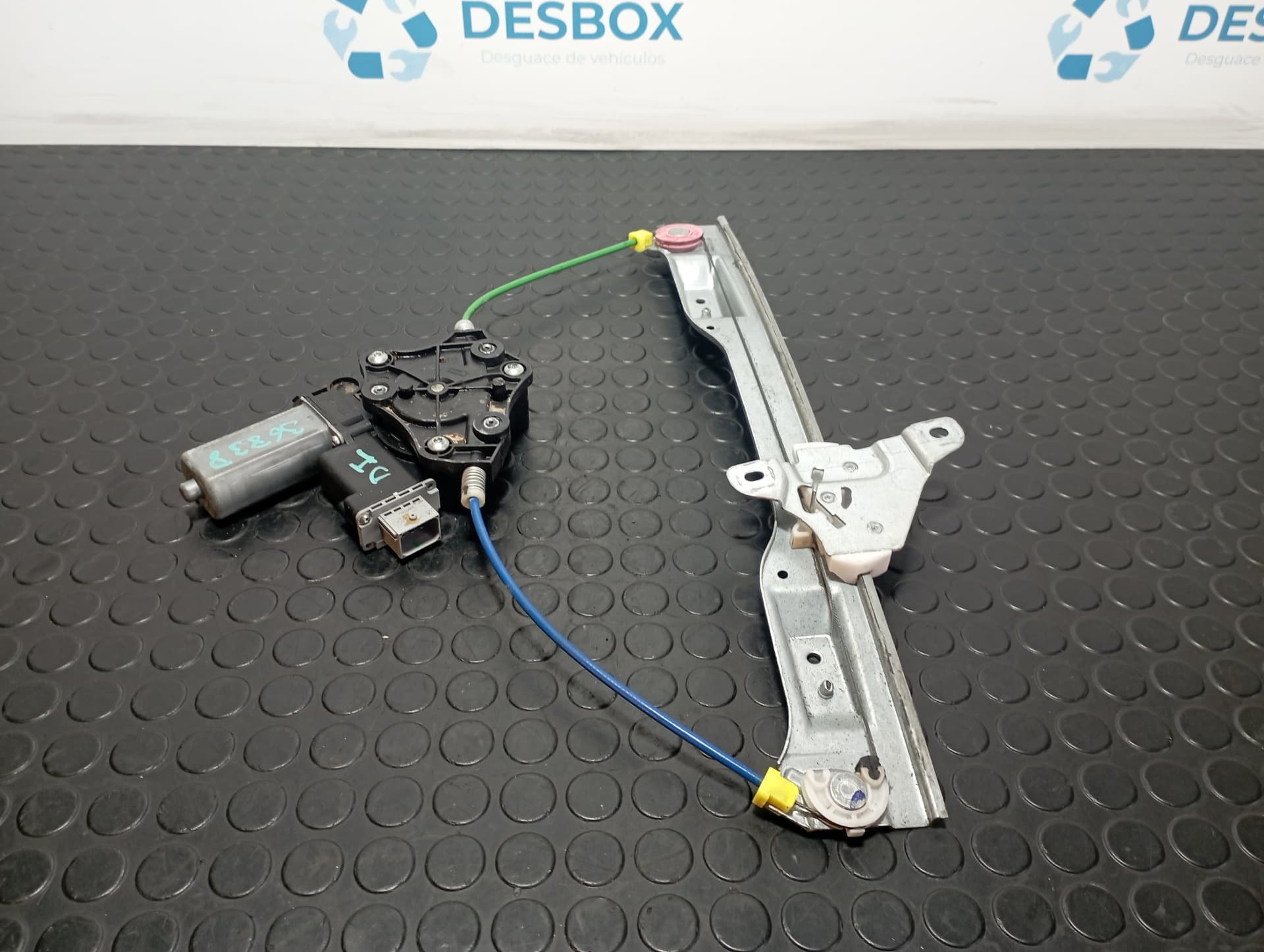 Recambio de ELEVALUNAS DELANTERO IZQUIERDO para OPEL CORSA E 1.4 GASOLINA B14XER referencia OEM IAM 541613212 - GRIS 2