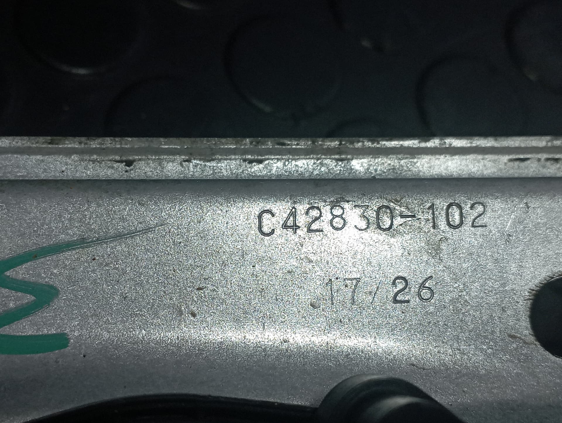 Recambio de ELEVALUNAS DELANTERO DERECHO para RENAULT MEGANE IV BERLINA 5P 1.5 DCI K9KG6 referencia OEM IAM C42830102 - NEGRO 4