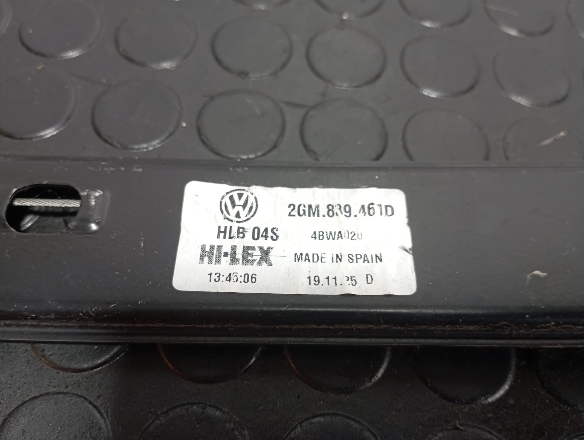 Recambio de ELEVALUNAS TRASERO IZQUIERDO para VOLKSWAGEN T-CROSS (D31) 1.0 TSI DKLA referencia OEM IAM 2GM839461D - NARANJA 4
