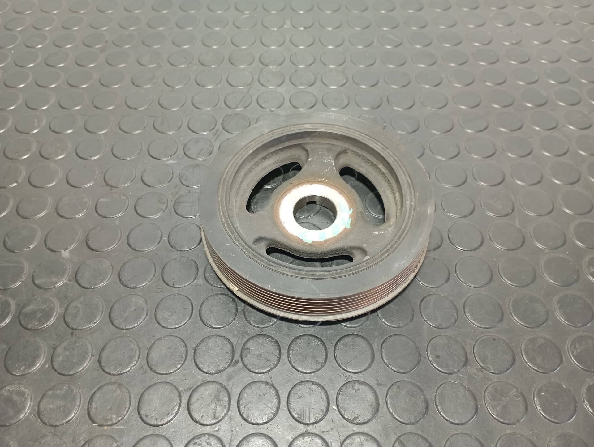 Recambio de POLEA CIGUEÑAL para FORD C-MAX (CB3) 1.6 TDCI T1DA referencia OEM IAM 9654961080K - BLANCO