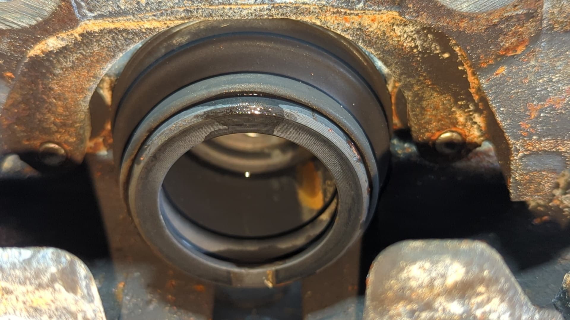 Recambio de PINZA DE FRENO DELANTERA IZQUIERDA para AUDI A1 SPORTBACK (8XF) 1.6 TDI CXMA referencia OEM IAM VL581 - GRIS 3