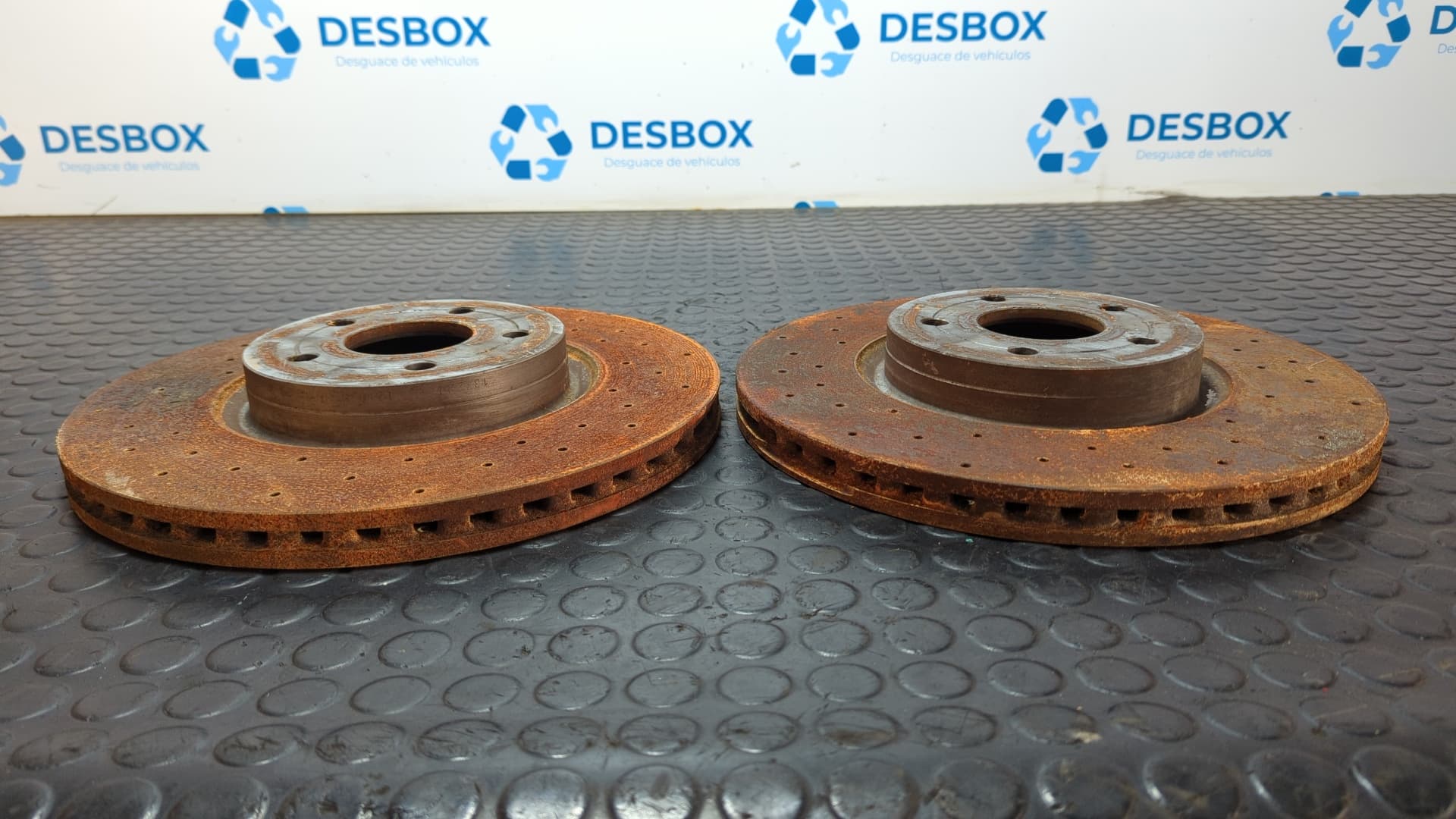 Recambio de JUEGO DISCOS FRENO DELANTEROS para FORD FOCUS LIM. (CB8) FOCUS ST SPORT R9DA referencia OEM IAM KBA60872 - ROJO 2