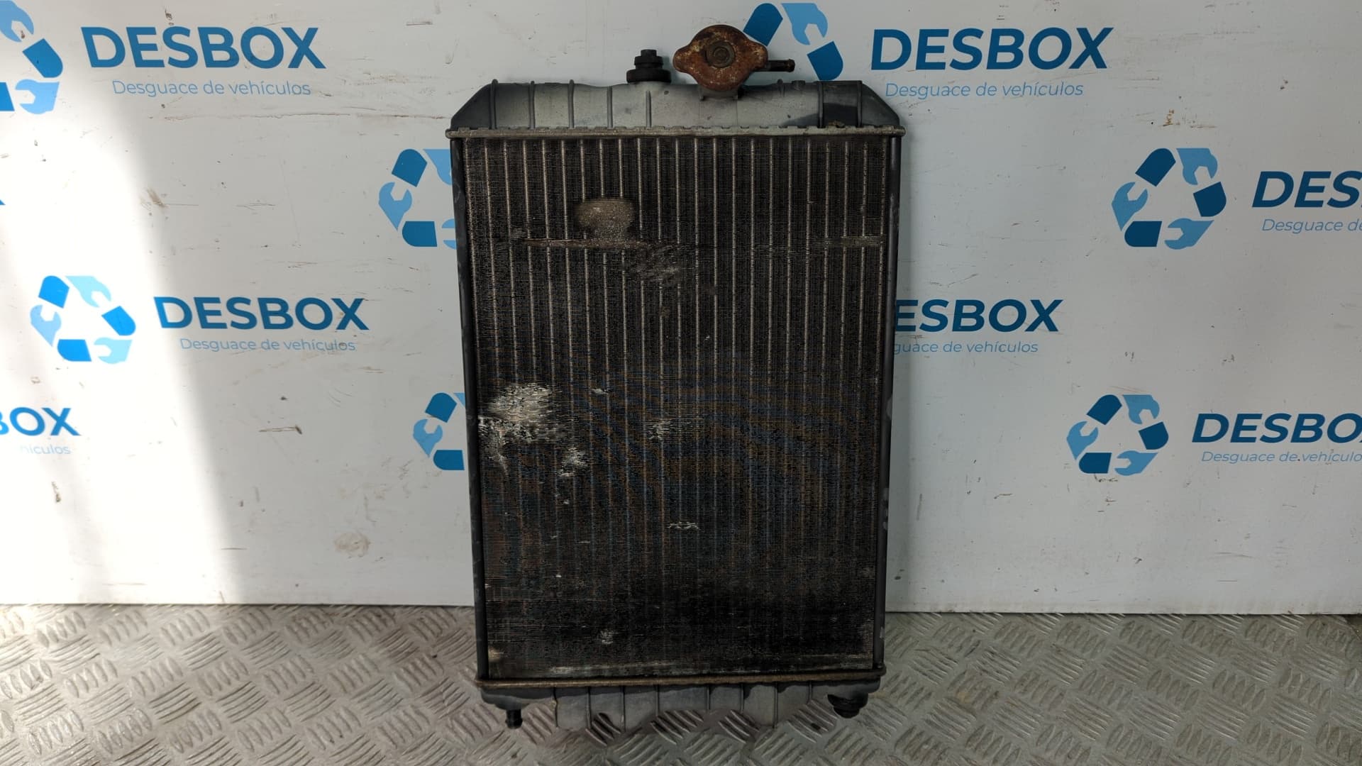 Recambio de RADIADOR AGUA para PIAGGIO (VESPA) PORTER PICK - UP Diesel LDW1404    referencia OEM IAM MAGNETI MARELLI - BLANCO 5